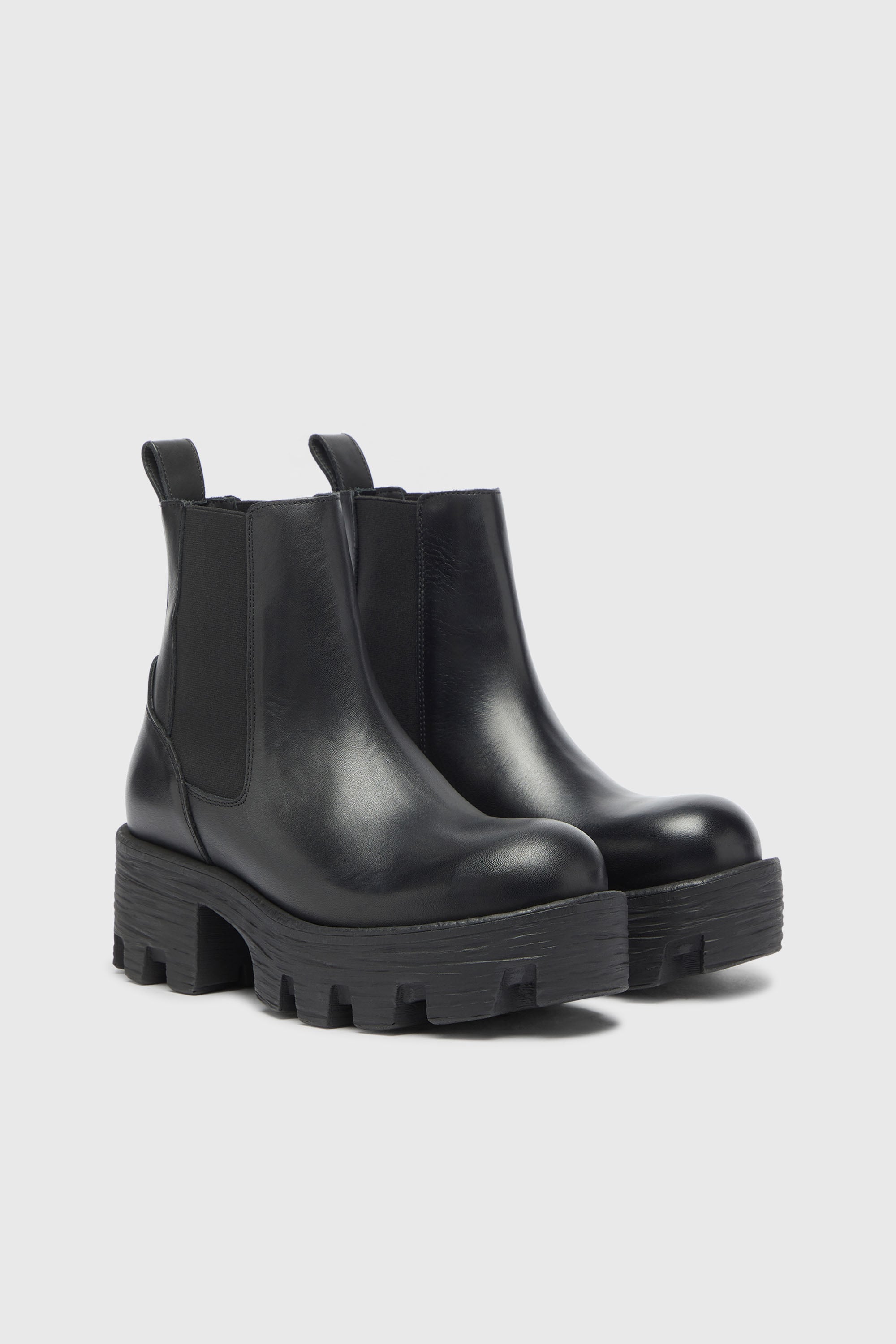 Diesel - D-HAMMER CHUNKY W, Female's ブーツ in ブラック - 2