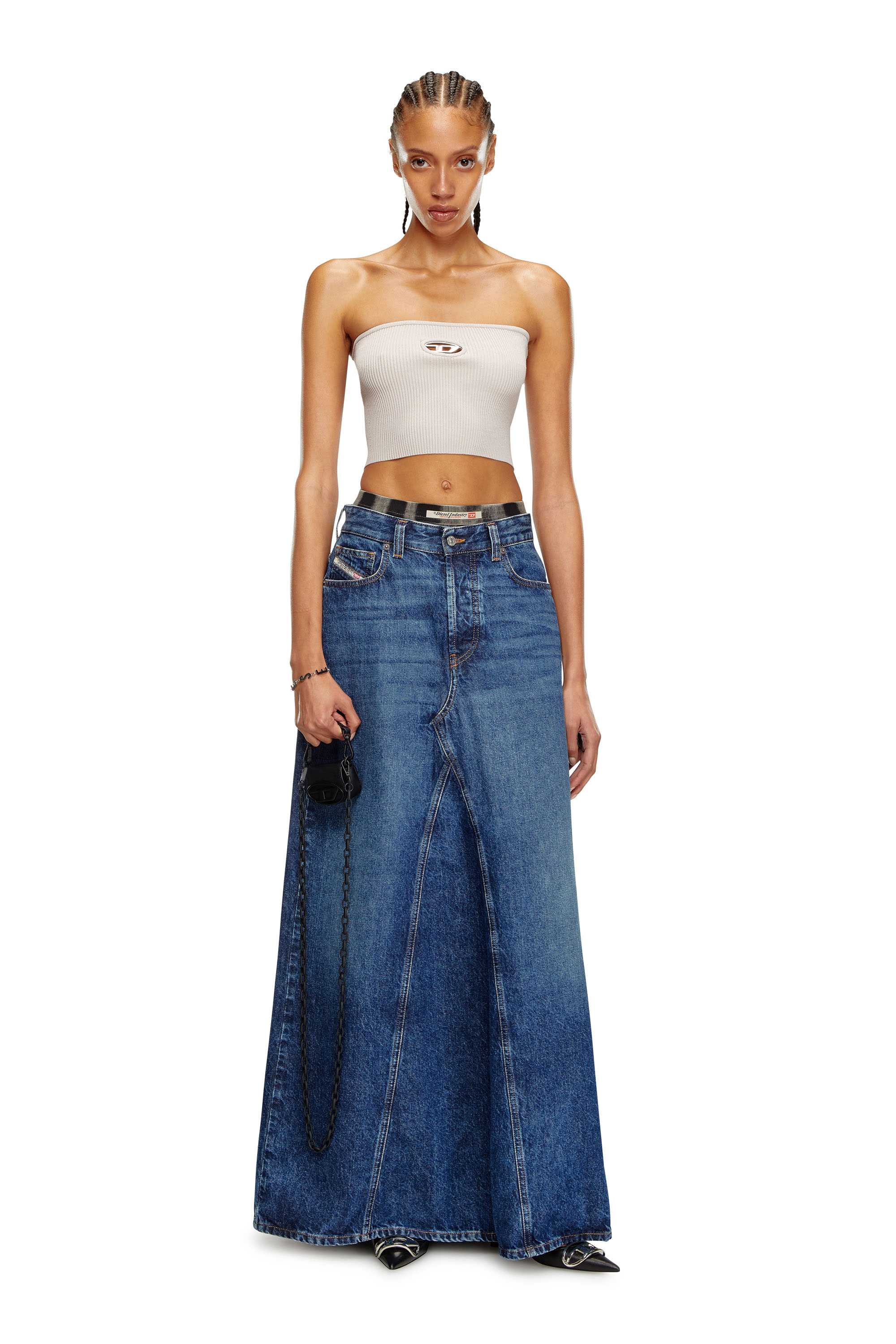Diesel - M-CLARKSVILLEX, Female's ニット in グレー - 2