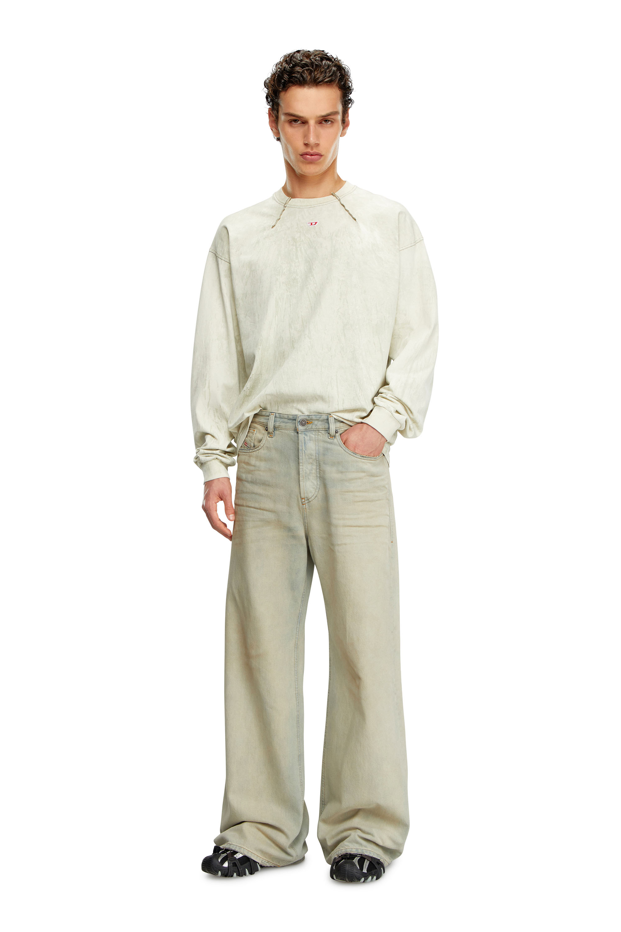 Diesel - Female's Relaxed Jeans 1996 D-Sire 09H60, ライトブルー - 7