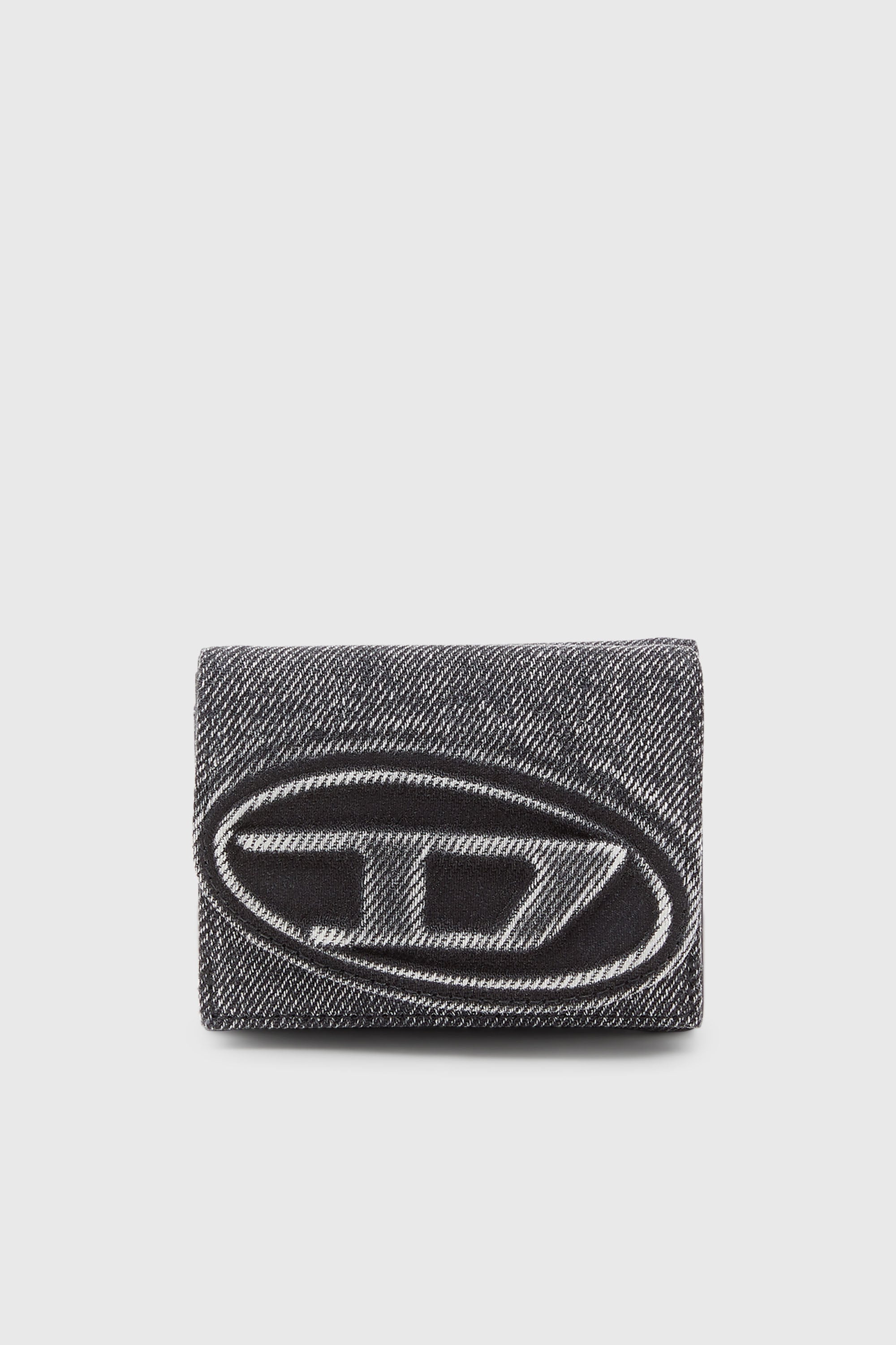 Diesel - 1DR TRI FOLD COIN XS II, Male's 三つ折りウォレット in ダークグレー - 1