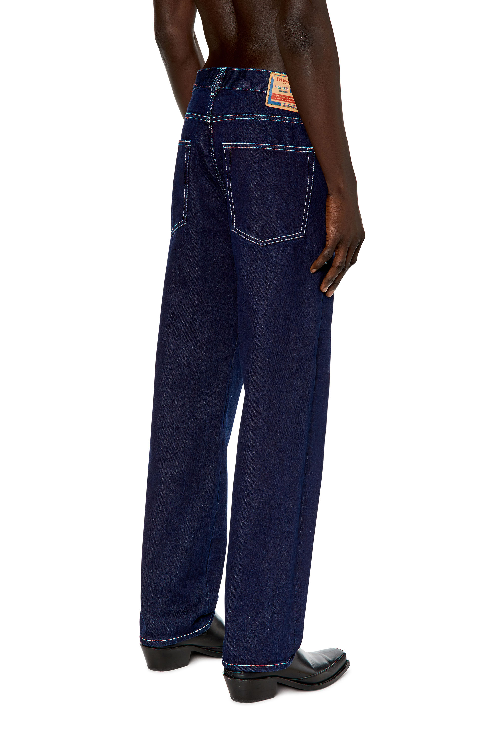 Diesel - Straight Jeans 2010 D-Macs 09F19, ダークブルー - Image 2