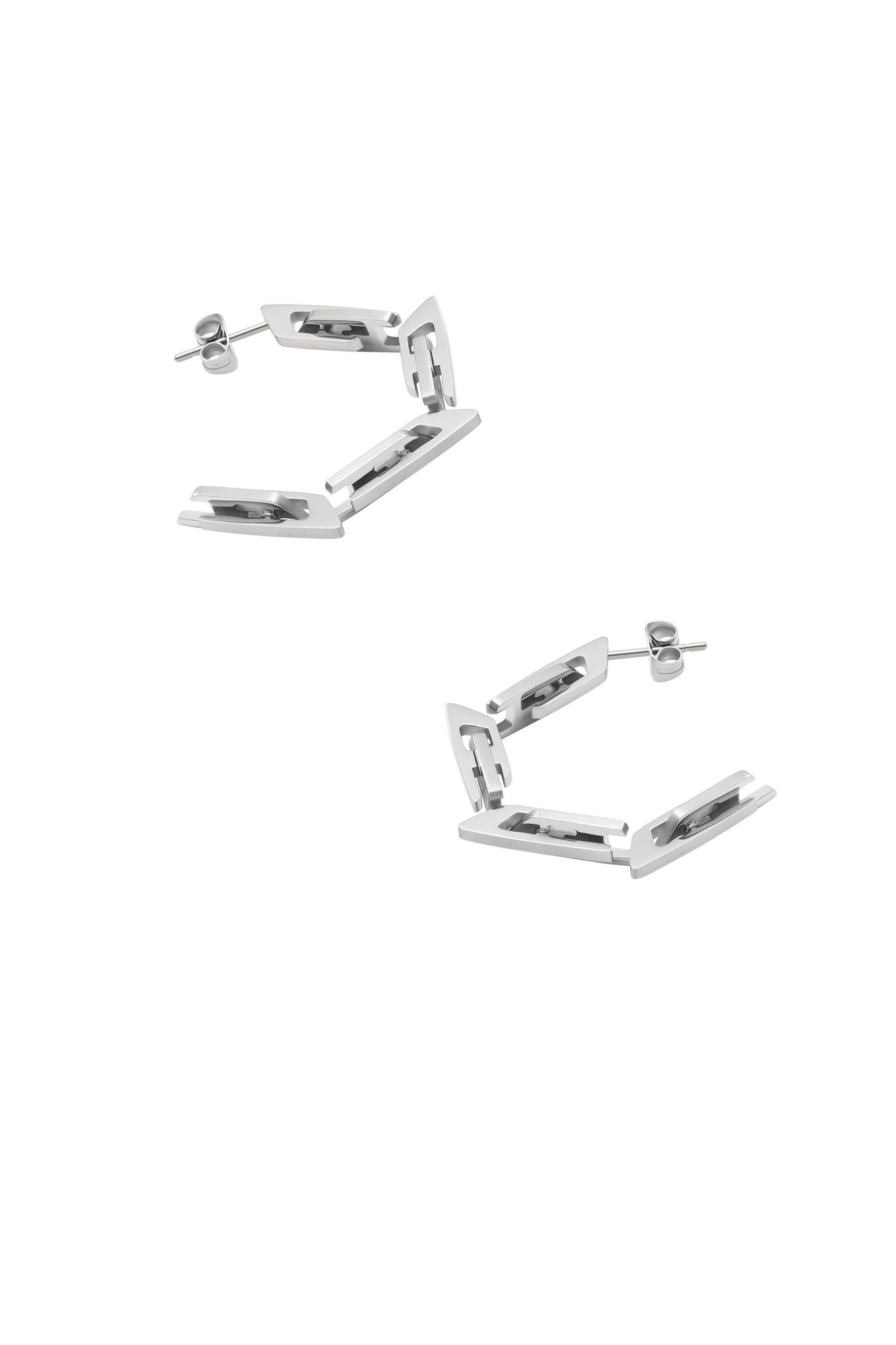 Diesel - DX1375, Unisex's ピアス（片耳用） in シルバー - 2