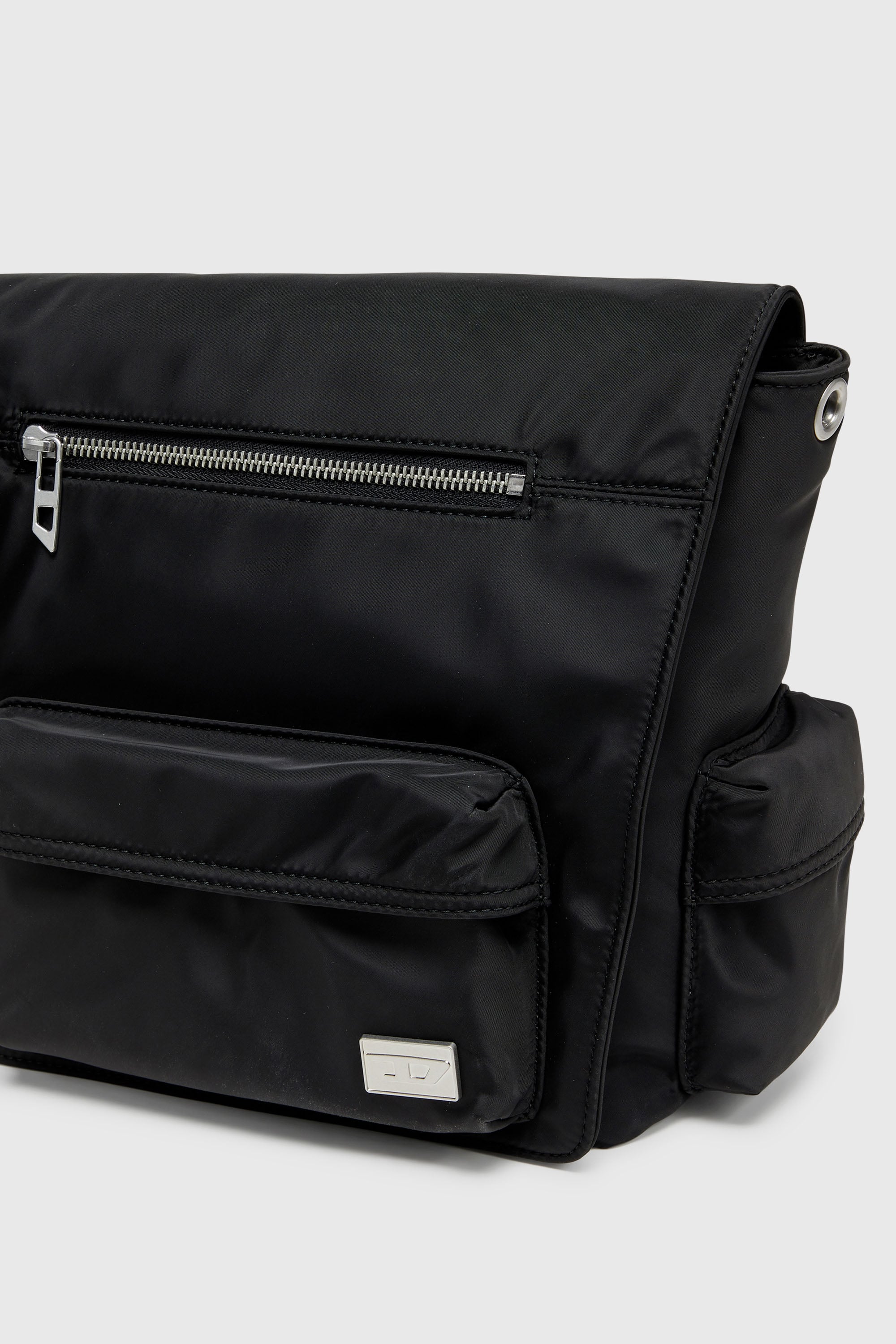 Diesel - MULTI-PKTS MESSENGER X, Unisex's メッセンジャーバッグ in ブラック - 5