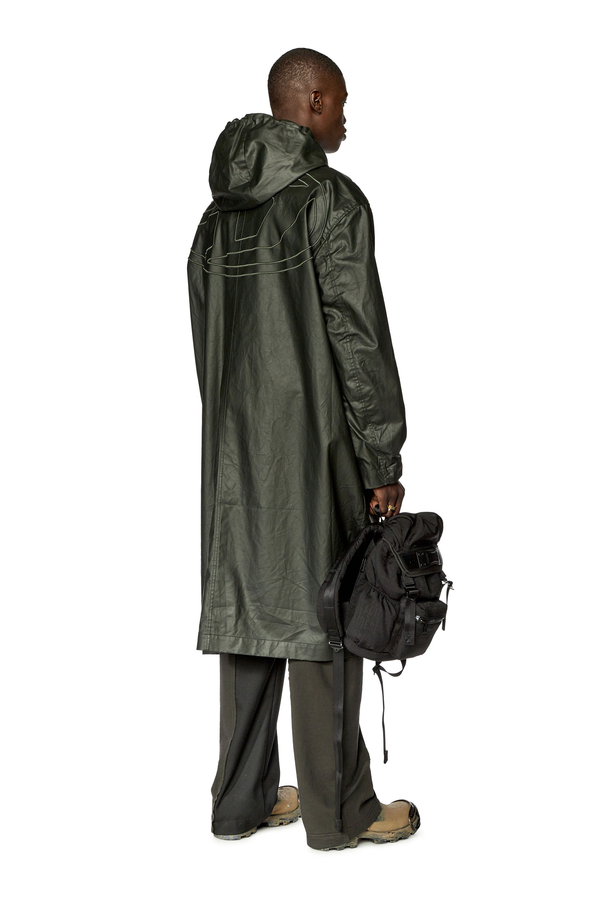 Diesel - NYLON MONO BACKPACK S X, ブラック - Image 6