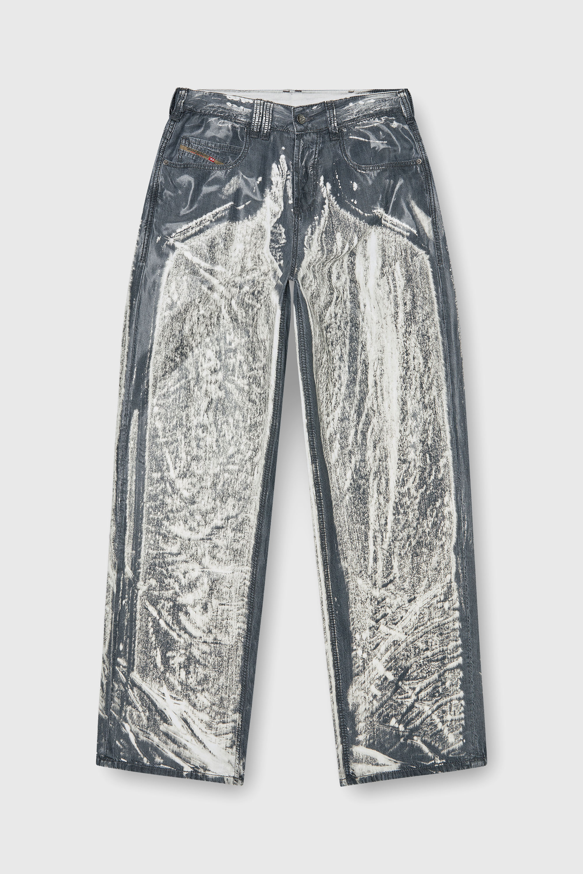 Diesel - Unisex's Relaxed Jeans 1997 D-Enim-M 068XJ, グレー - 3