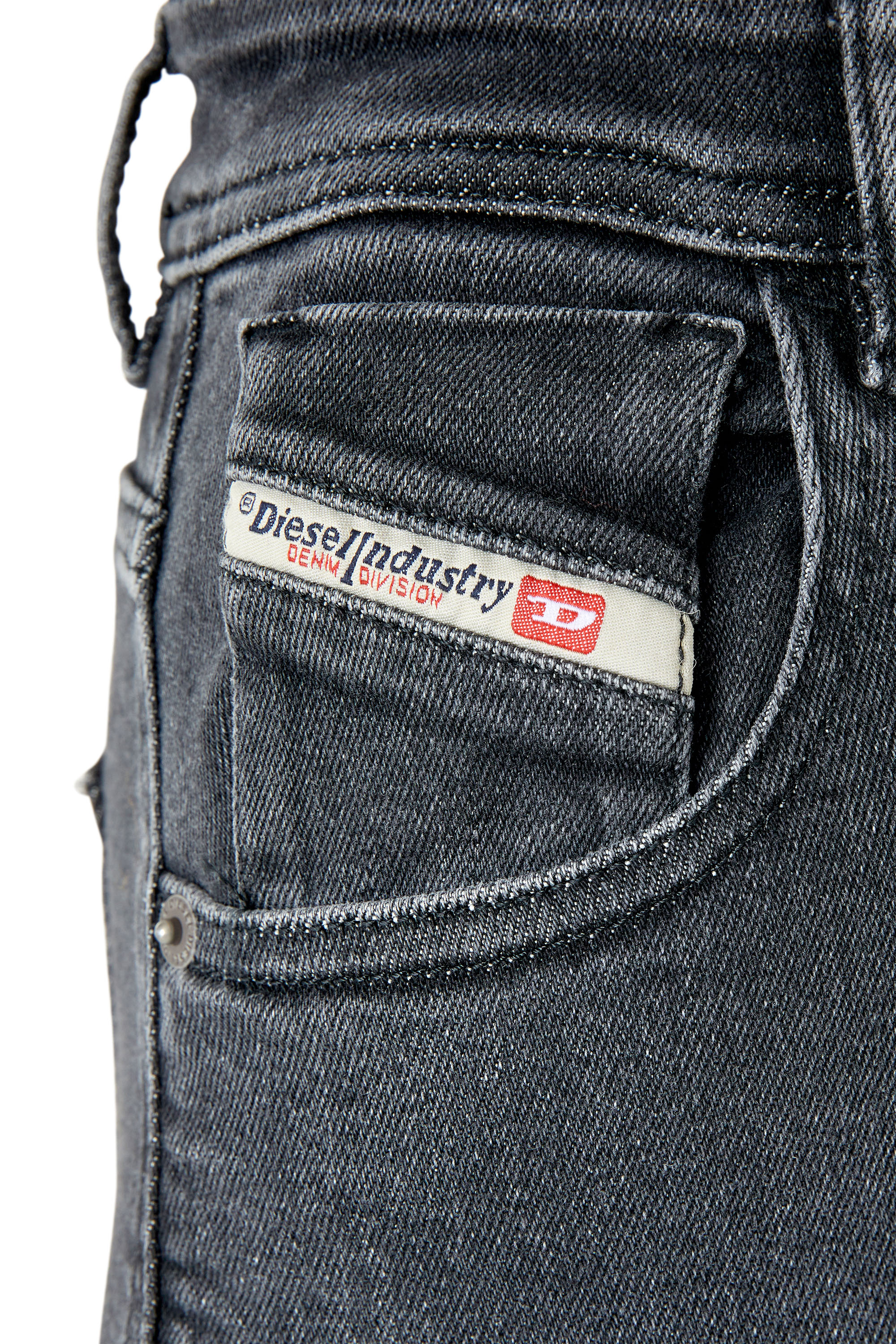 Diesel - Super skinny Jeans 1984 Slandy-High 09F27, ブラック/ダークグレー - Image 3