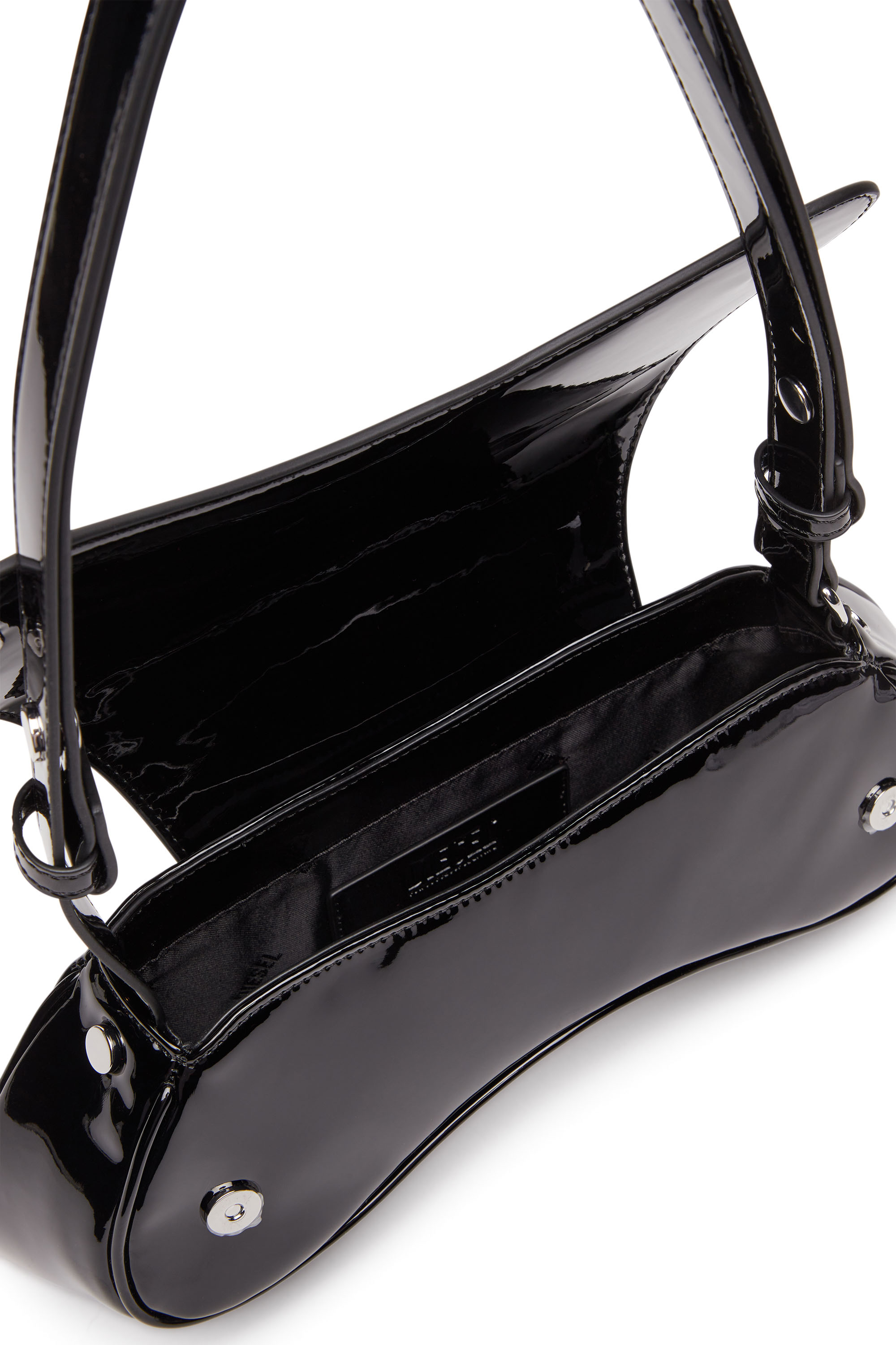 Diesel - PLAY CROSSBODY, Female's Play-Glossy crossbody bag in ブラック - 5