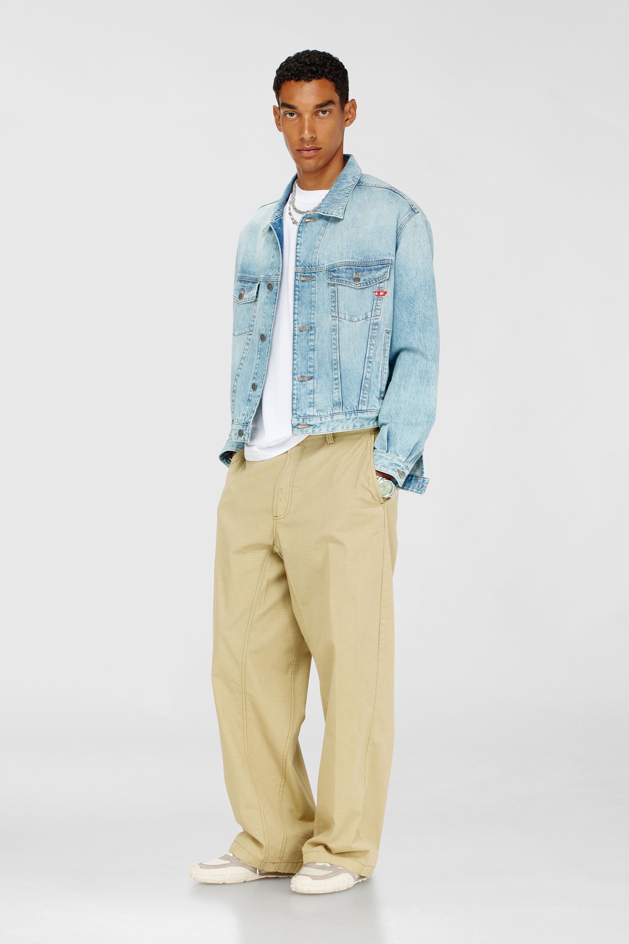Diesel - T-BOXT-BISK, Male's Tシャツ in ホワイト - 1