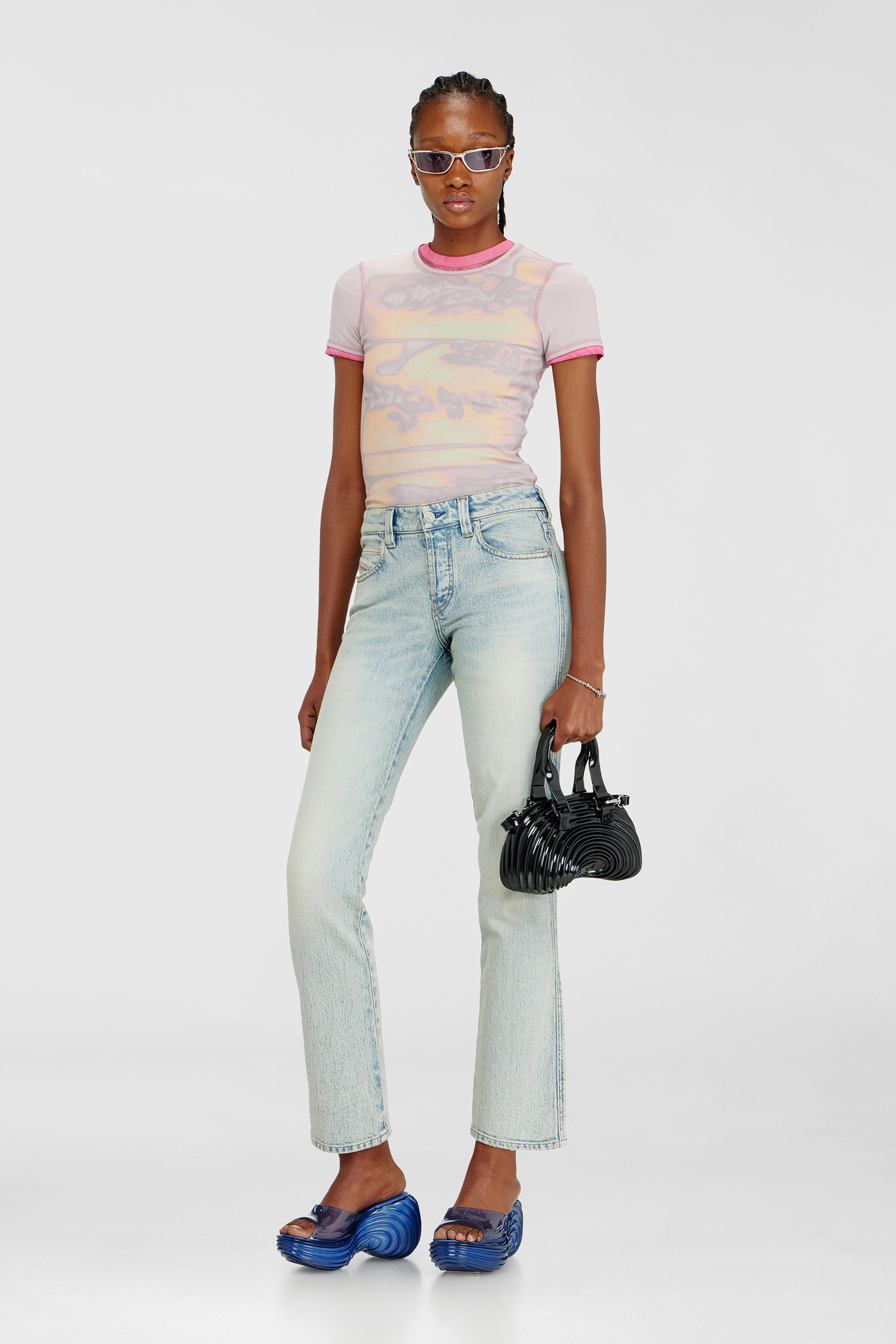 Diesel - MELISSA QUANTUM PLATFORM, Female's サンダル in ブルー - 1