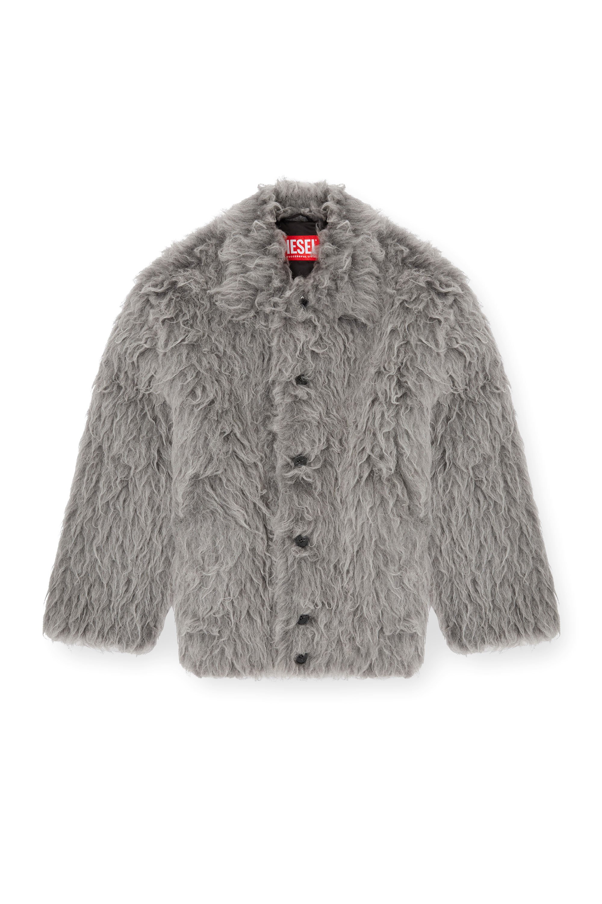 Diesel - W-CLAES, Male's ジャケット in グレー - 3