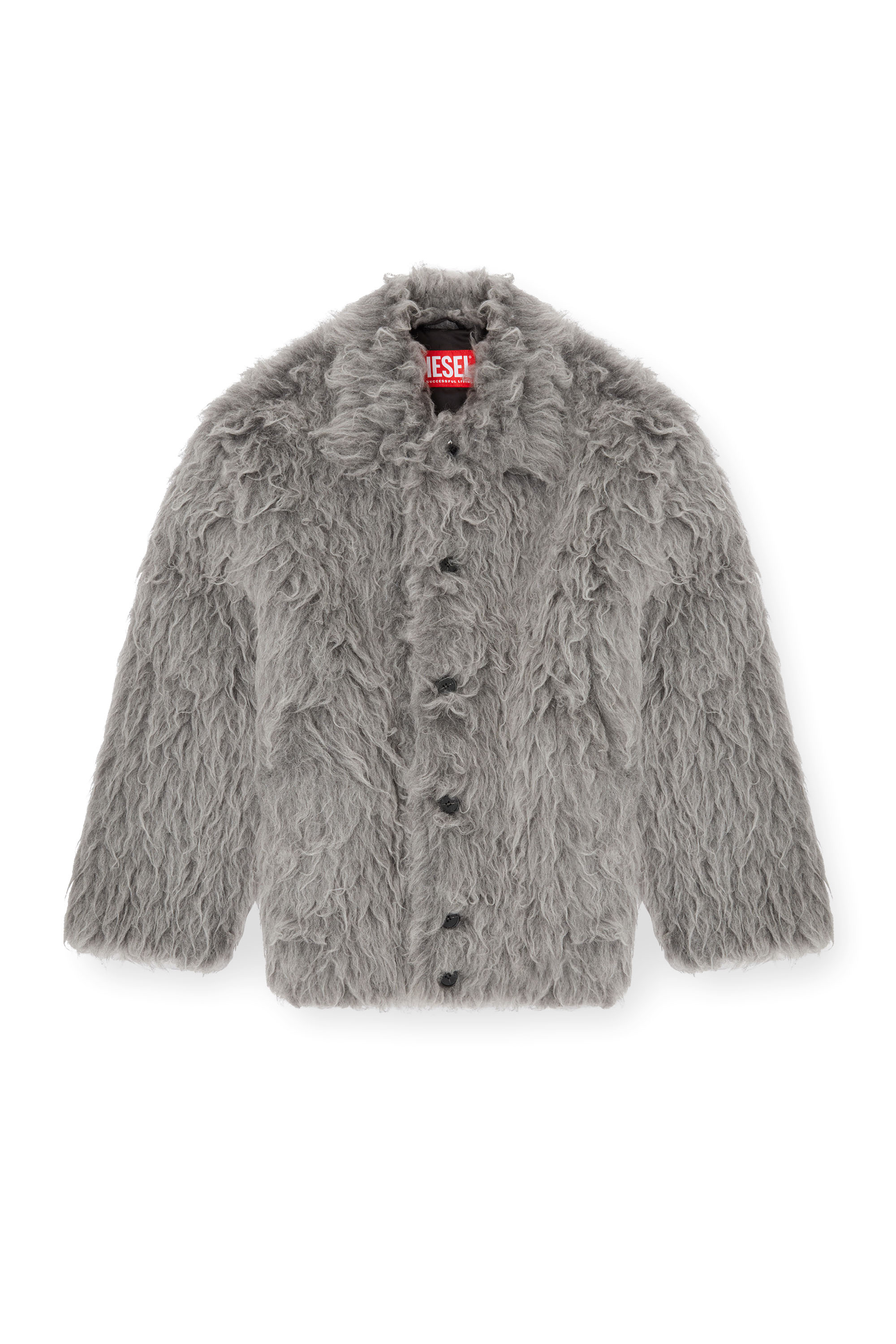 Diesel - W-CLAES, Male's ジャケット in グレー - 2