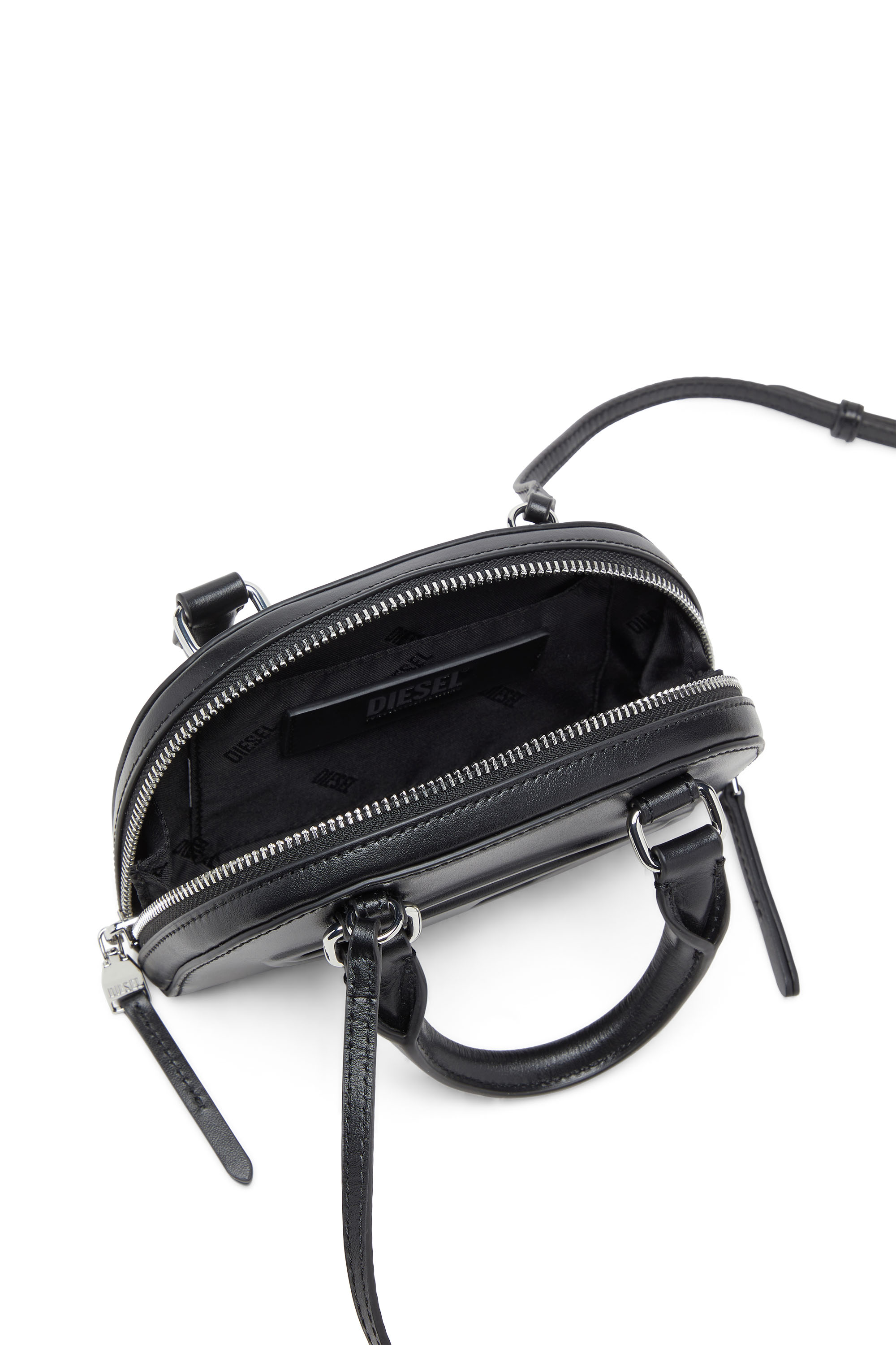 Diesel - 1DR DOME CROSSBODY XS, Female's クロスボディバッグ XS in ブラック - 4