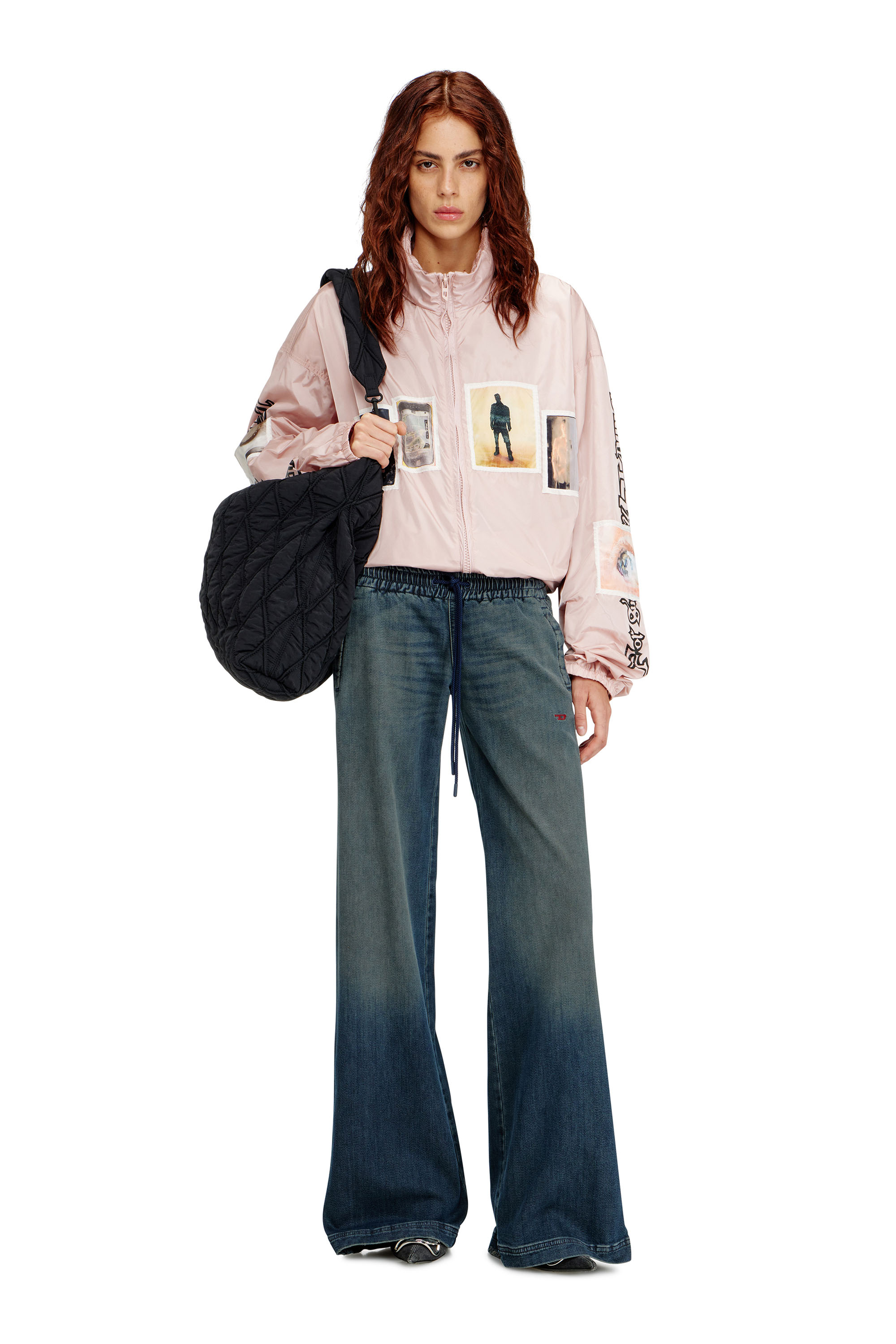 Diesel - Female's Relaxed 2078 D-Ainty Joggjeans&reg; 09N62, ダークブルー - 2