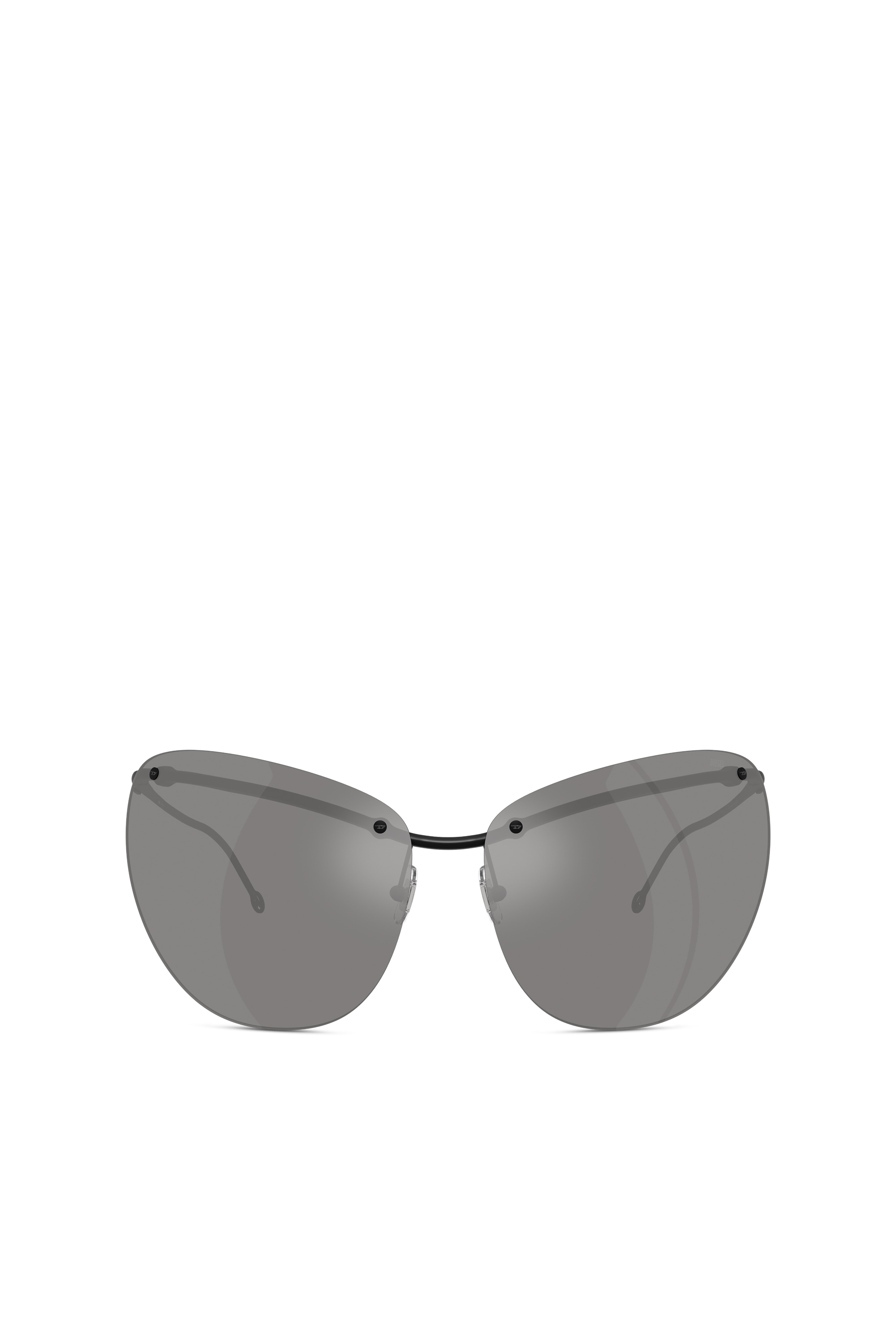Diesel - 0DL1007, Unisex's Wraparound shape sunglasses in グレー - 2