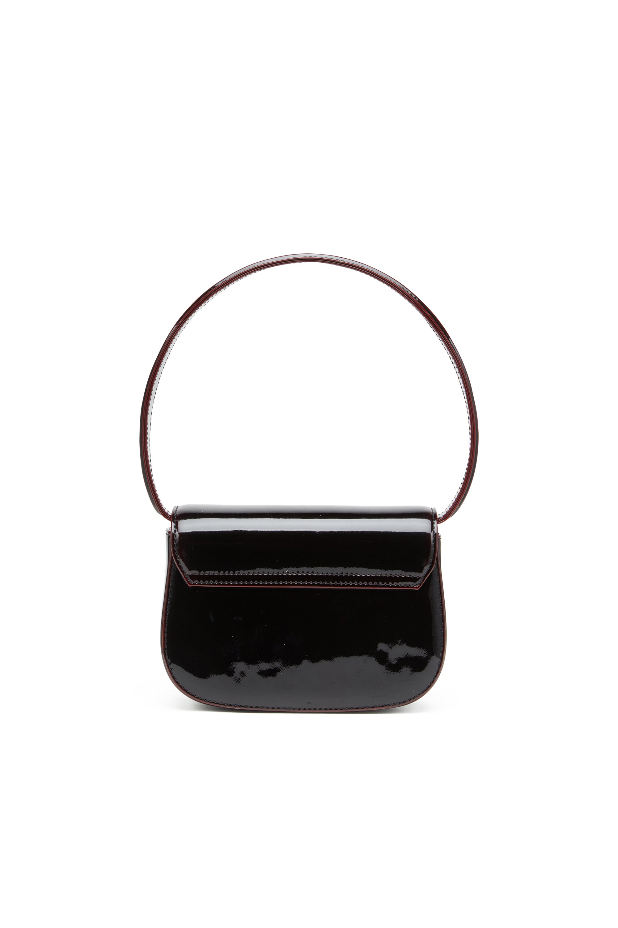 Diesel - 1DR, Female's 1DR-Iconic 1DR bag in liquid PU in バーガンディー - 3