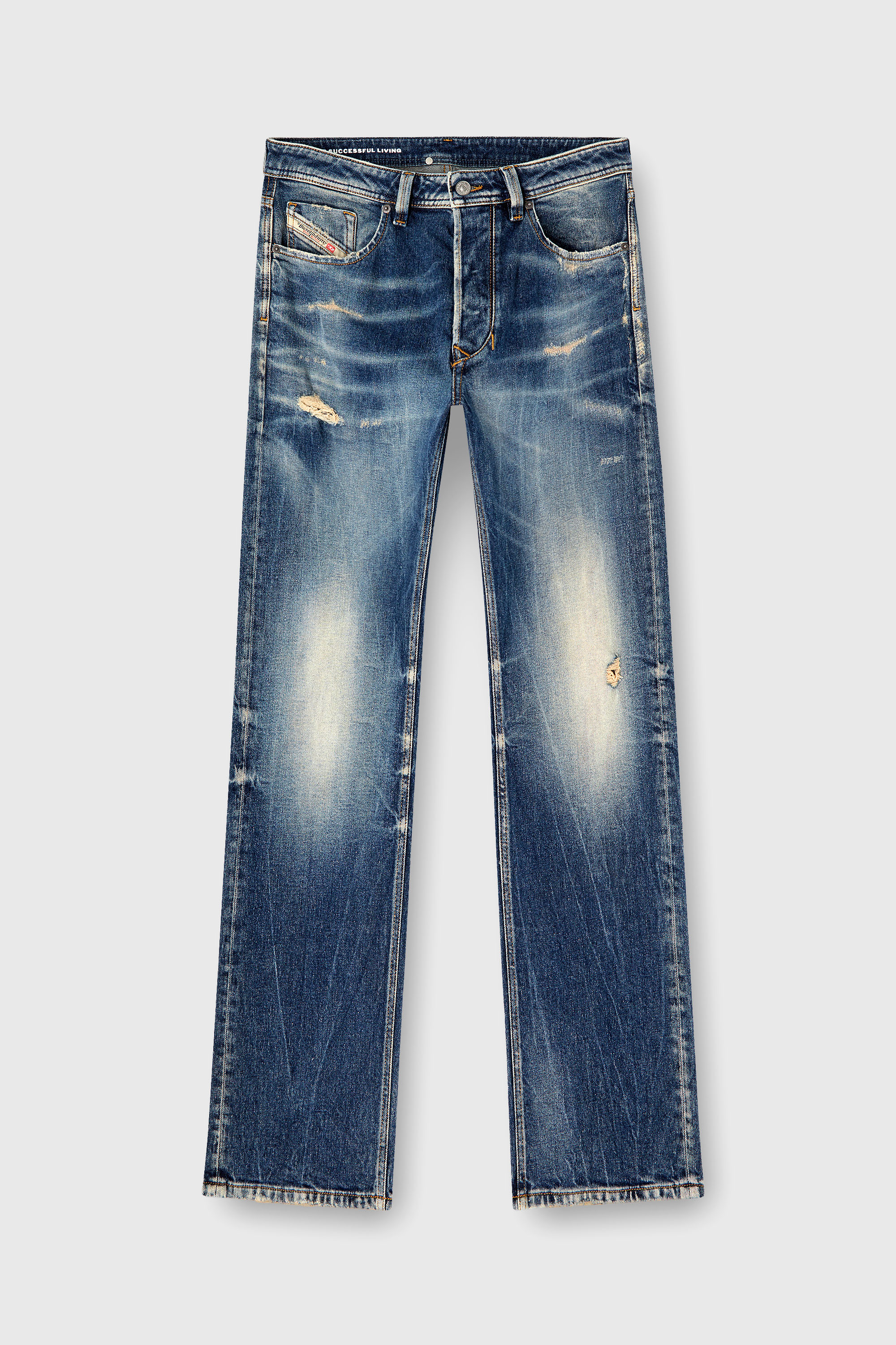 Diesel - Male's Regular Jeans 1985 Larkee 007Y6, ダークブルー - 3