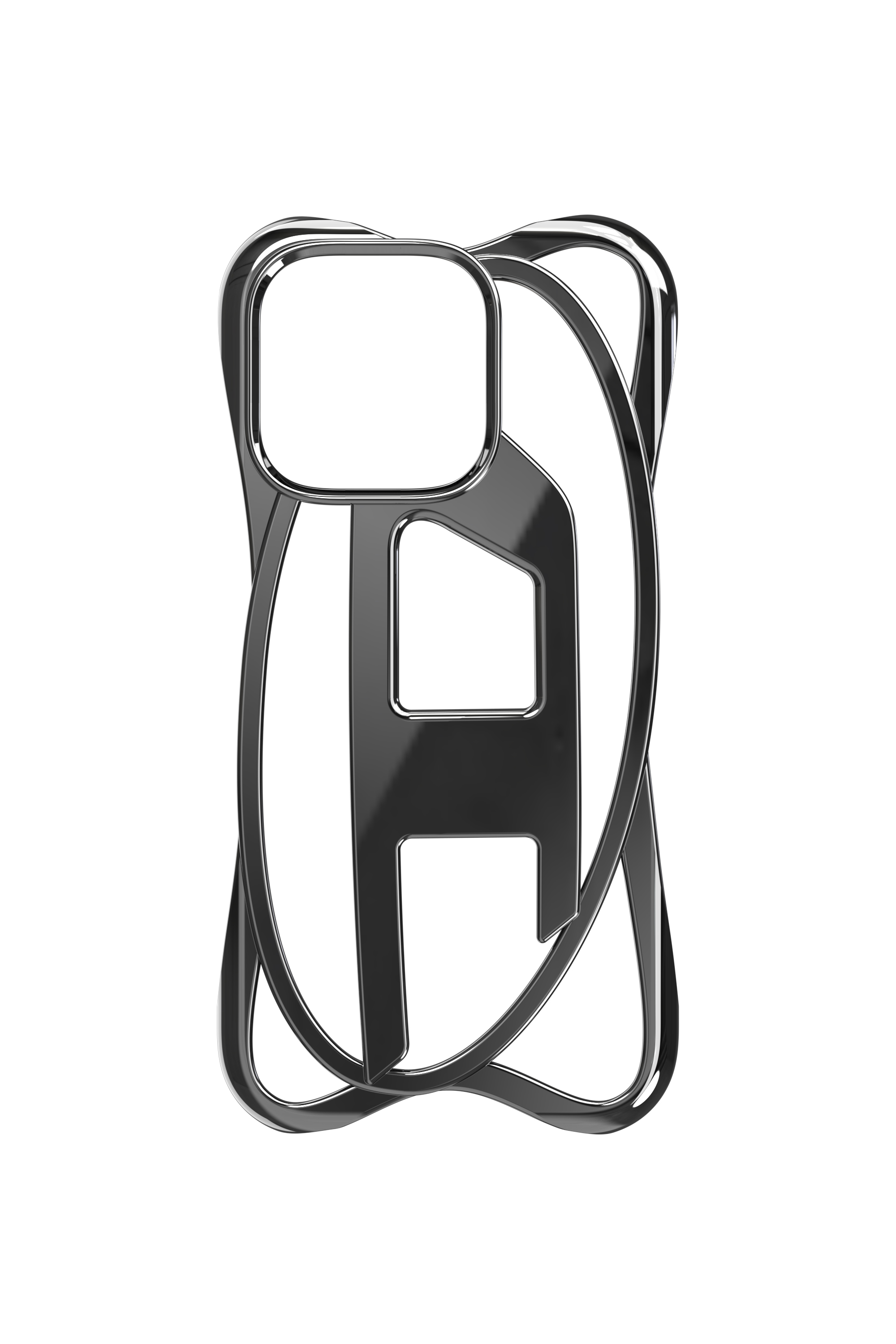 Diesel - 60268 CAGED D CASE, Unisex's Caged D Case iPhone 16 Pro in ブラック - 4