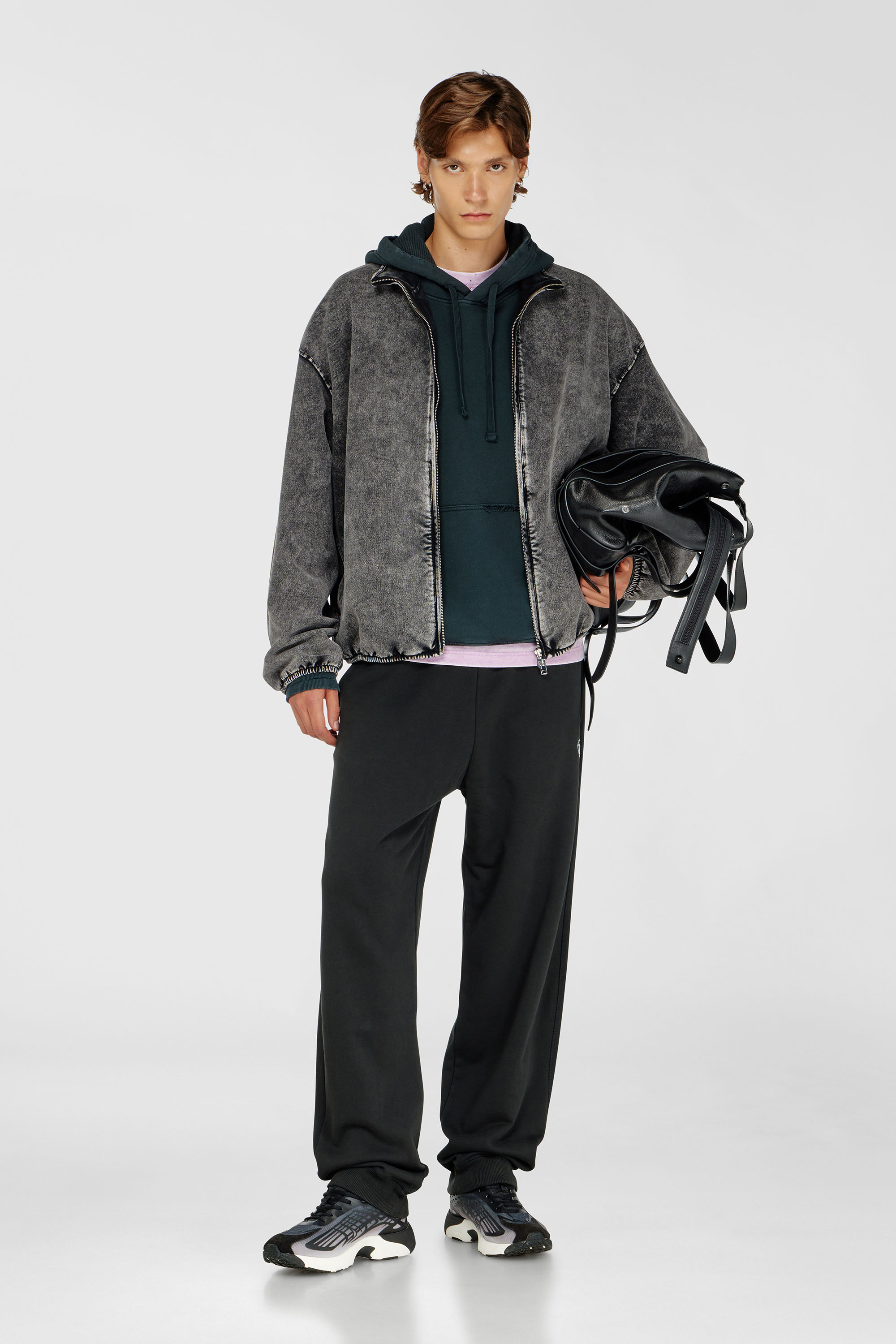 Diesel - P-MARKY-IOD, Male's スウェットパンツ in ブラック - 1