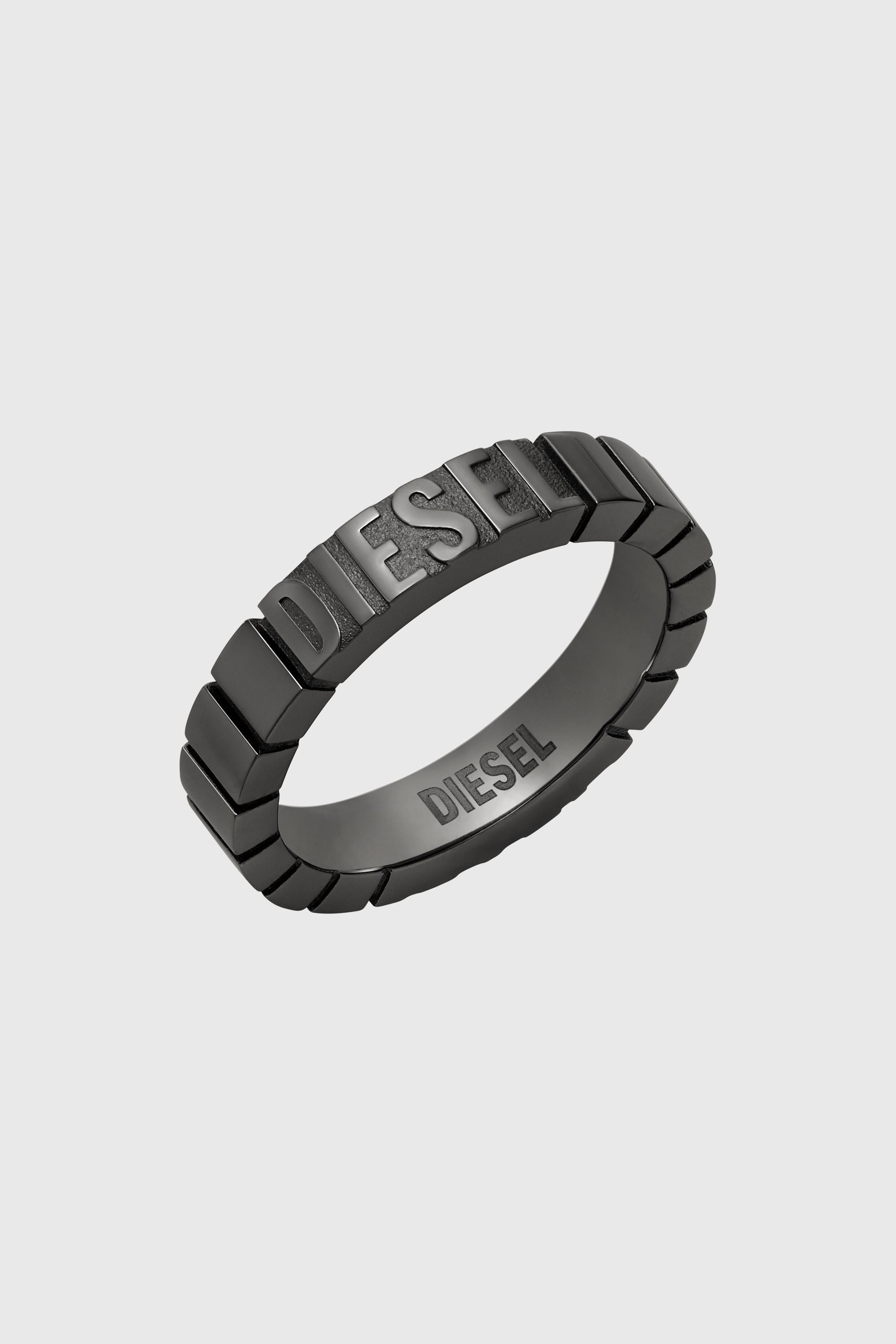 Diesel - DX1612060, Unisex's リング in ブラック - 1