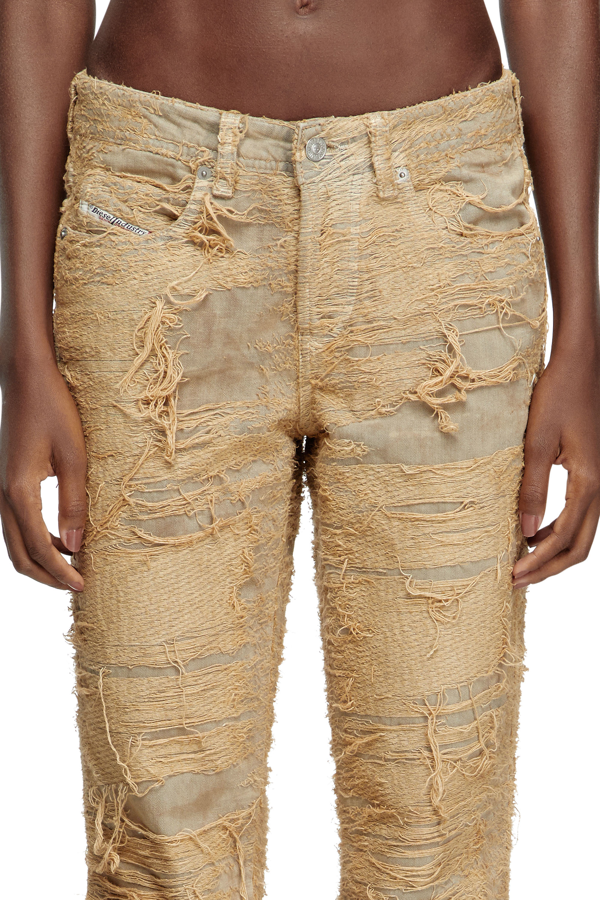 Slim Jeans 1992 D-Jiann 007AZ, ベージュ Diesel - Female's Slim Jeans 1992 D-Jiann 007AZ, ベージュ - 4