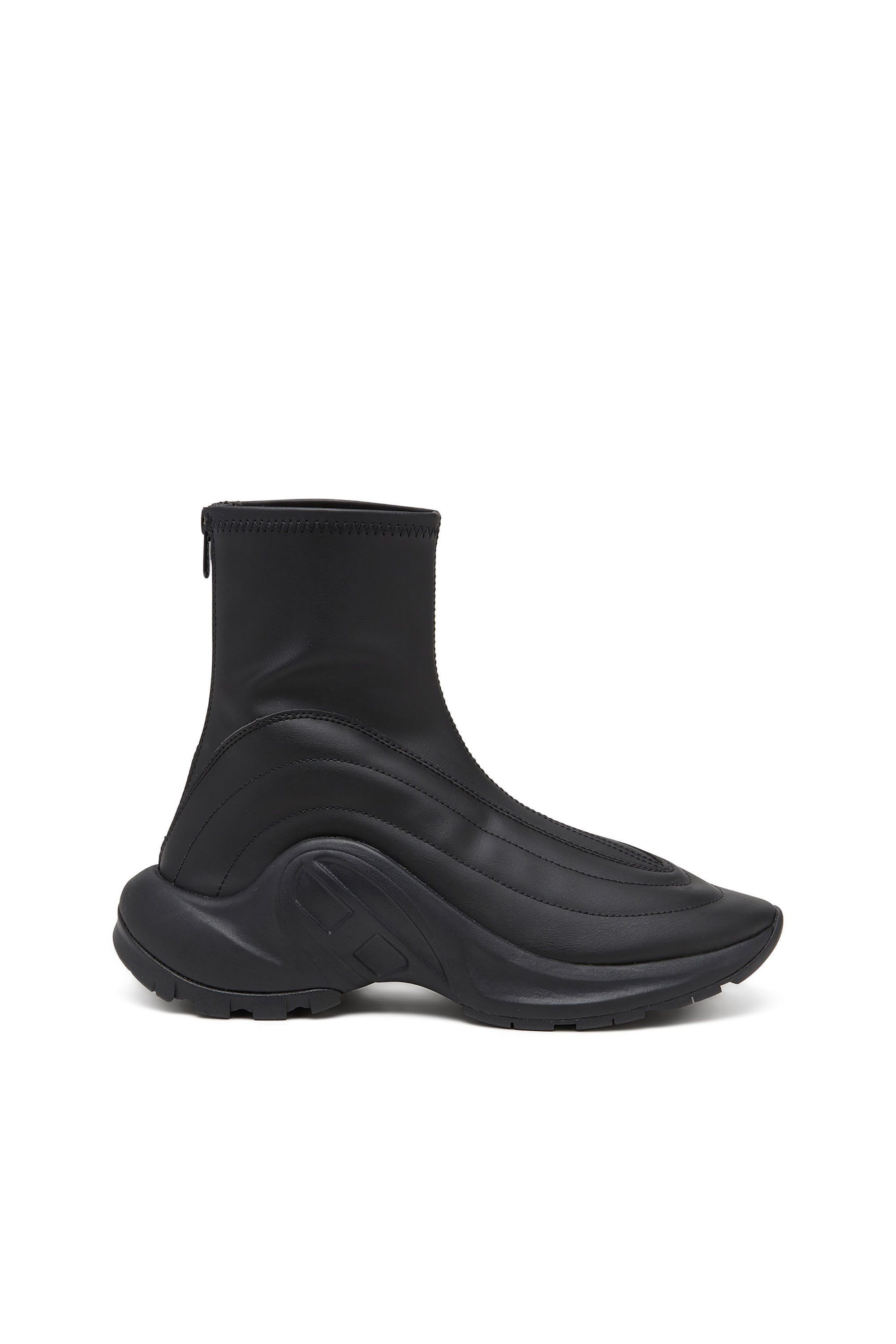 Diesel - S-D-RUNNER BOOTIE X, Unisex's ショートブーツ in ブラック - 1