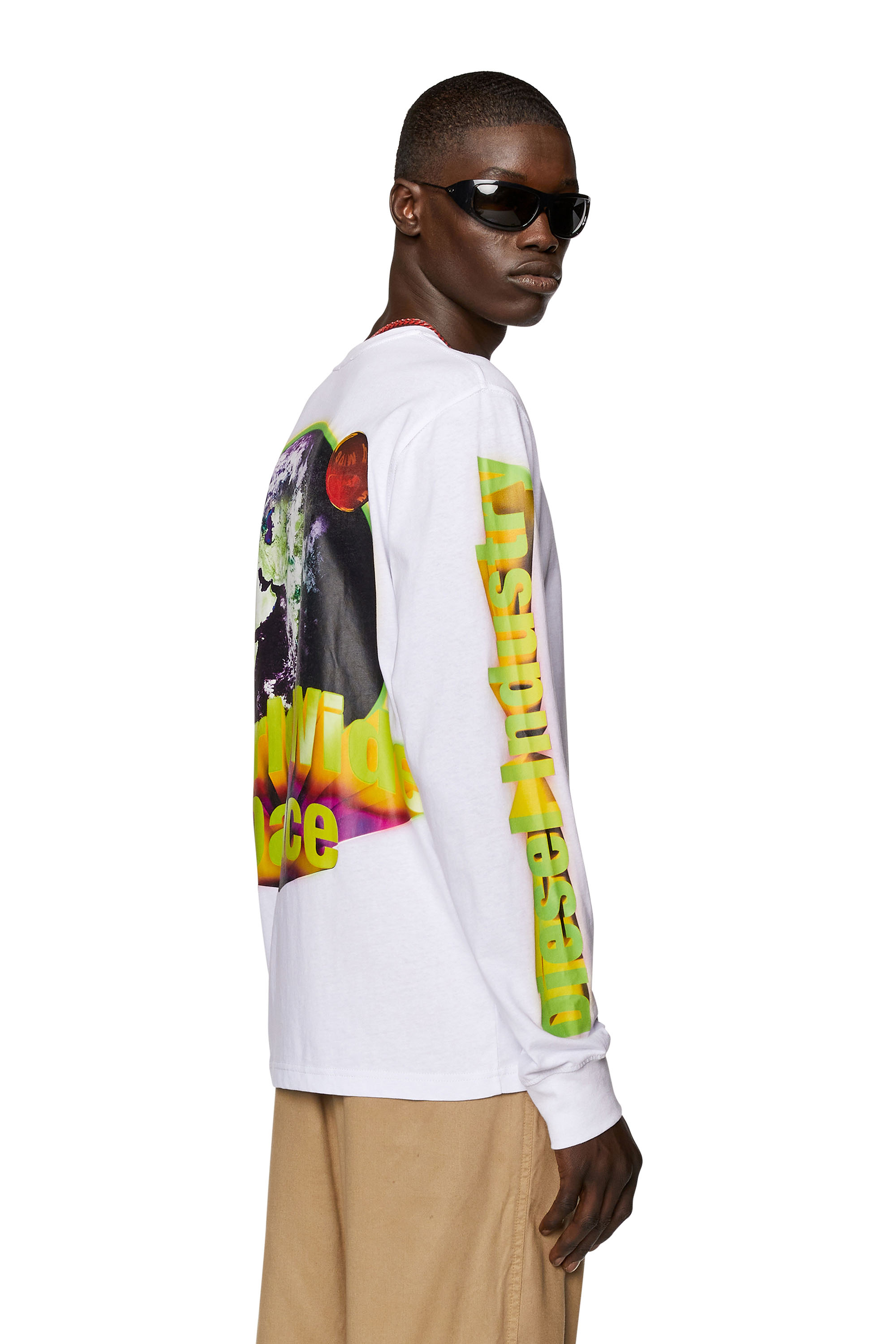 Diesel - T-JUST-LS-L1, ホワイト - Image 1