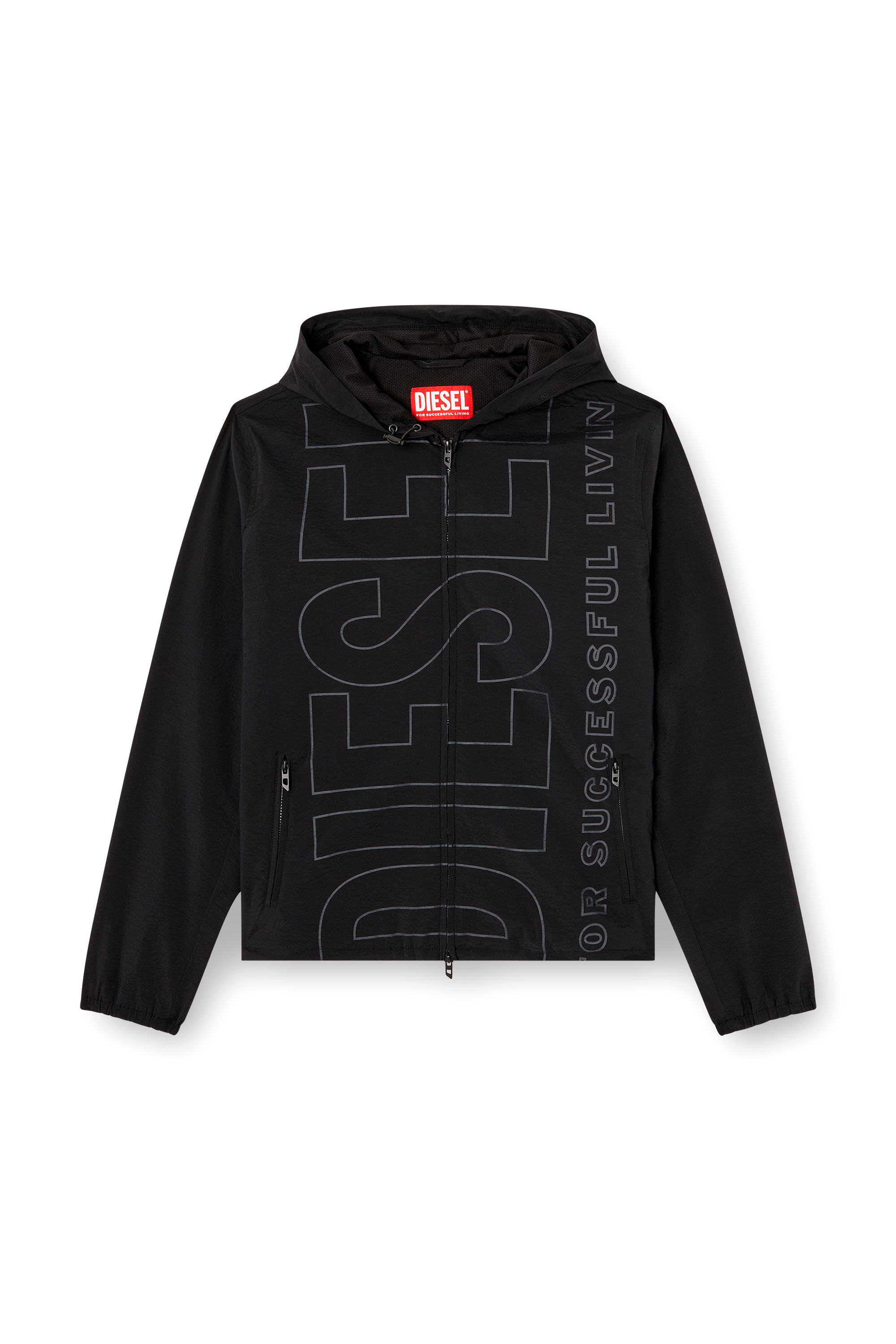 Diesel - J-ANDREW, Male's ブルゾン in ブラック - 2