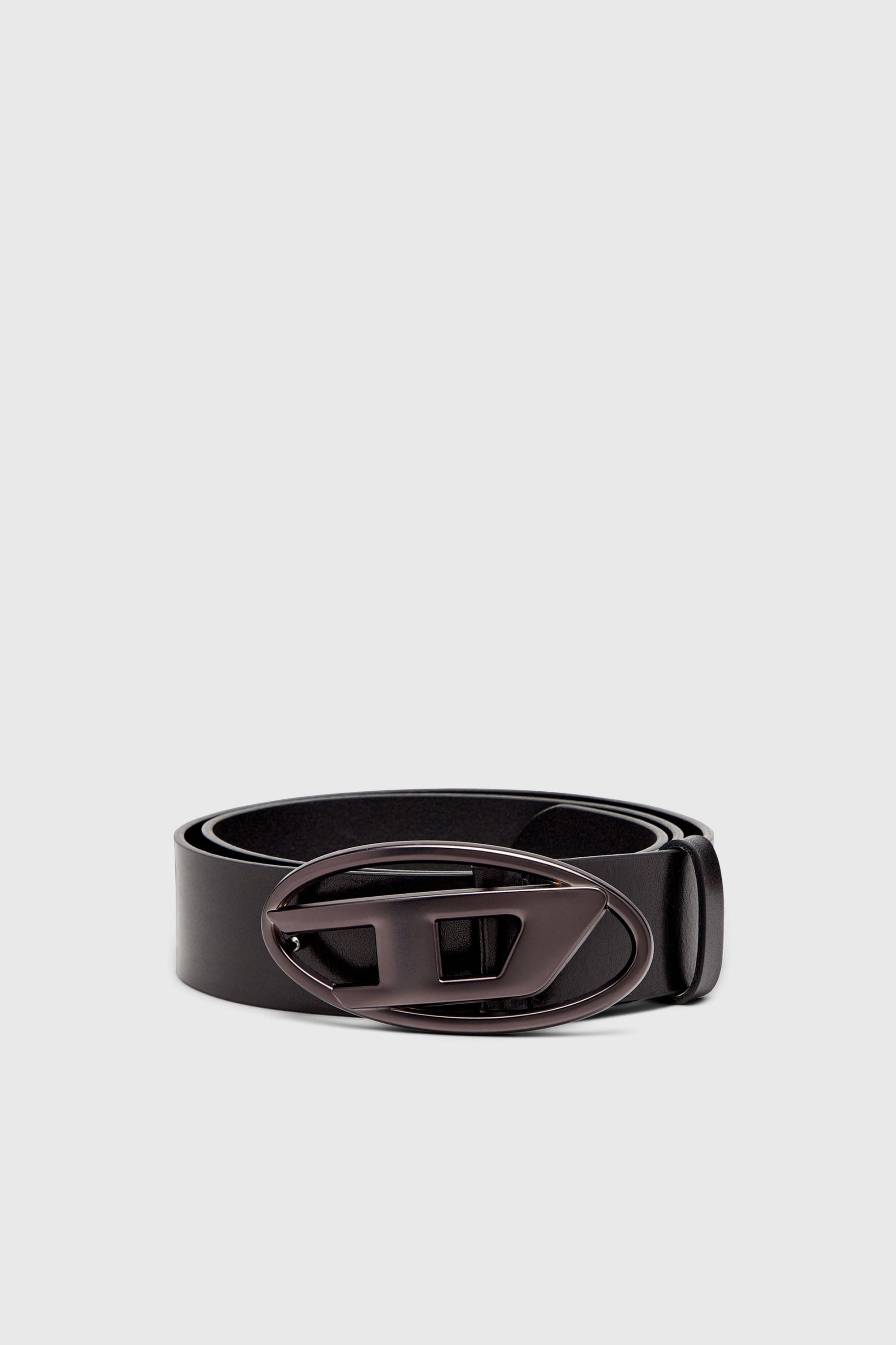 Diesel - B-1DR, Unisex's レザーベルト in ブラック - 1