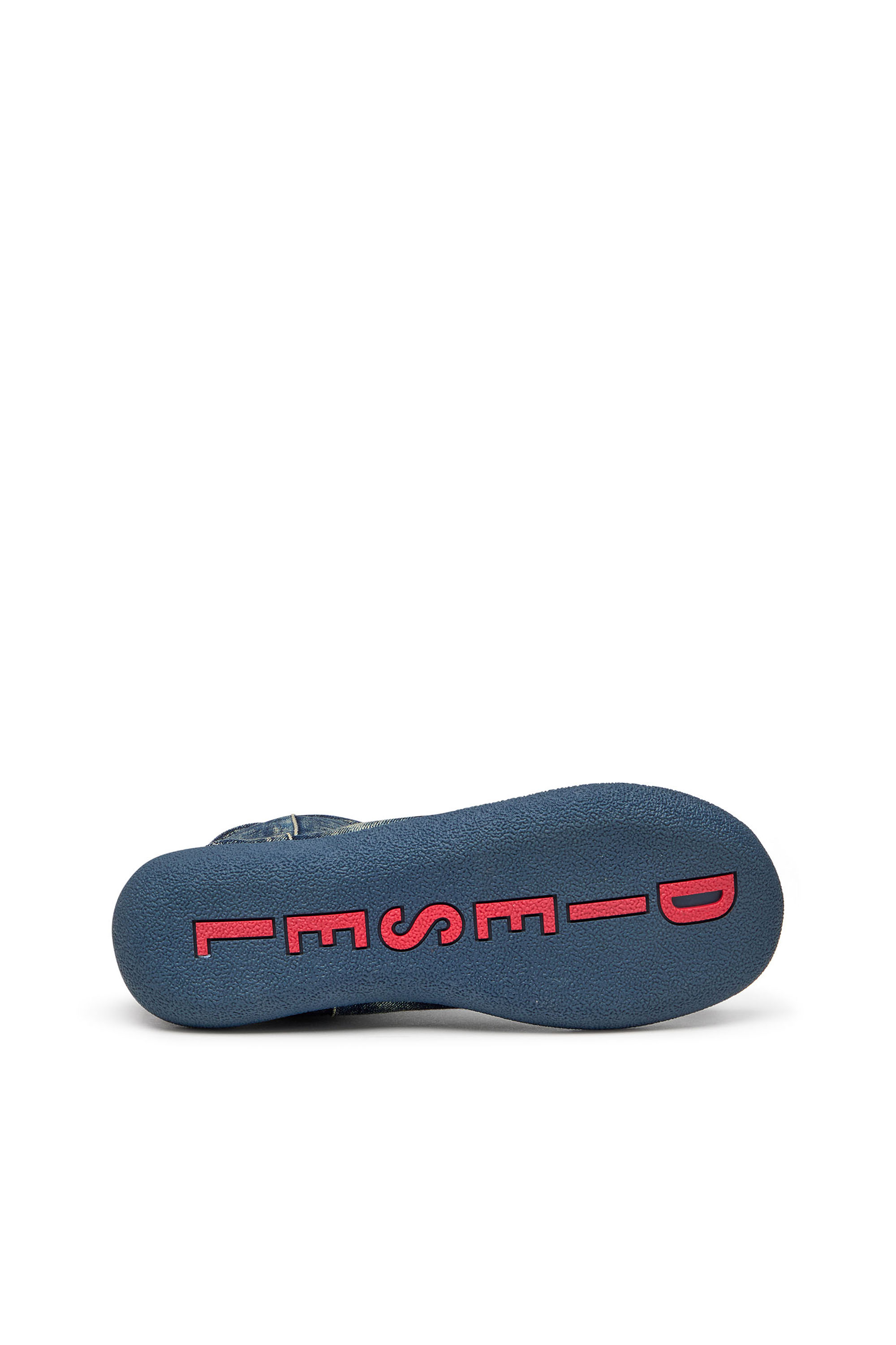 Diesel - D-SHOCK BT, Male's D-Shock Bt-Socks boots in solarised denim in ブルー - 5