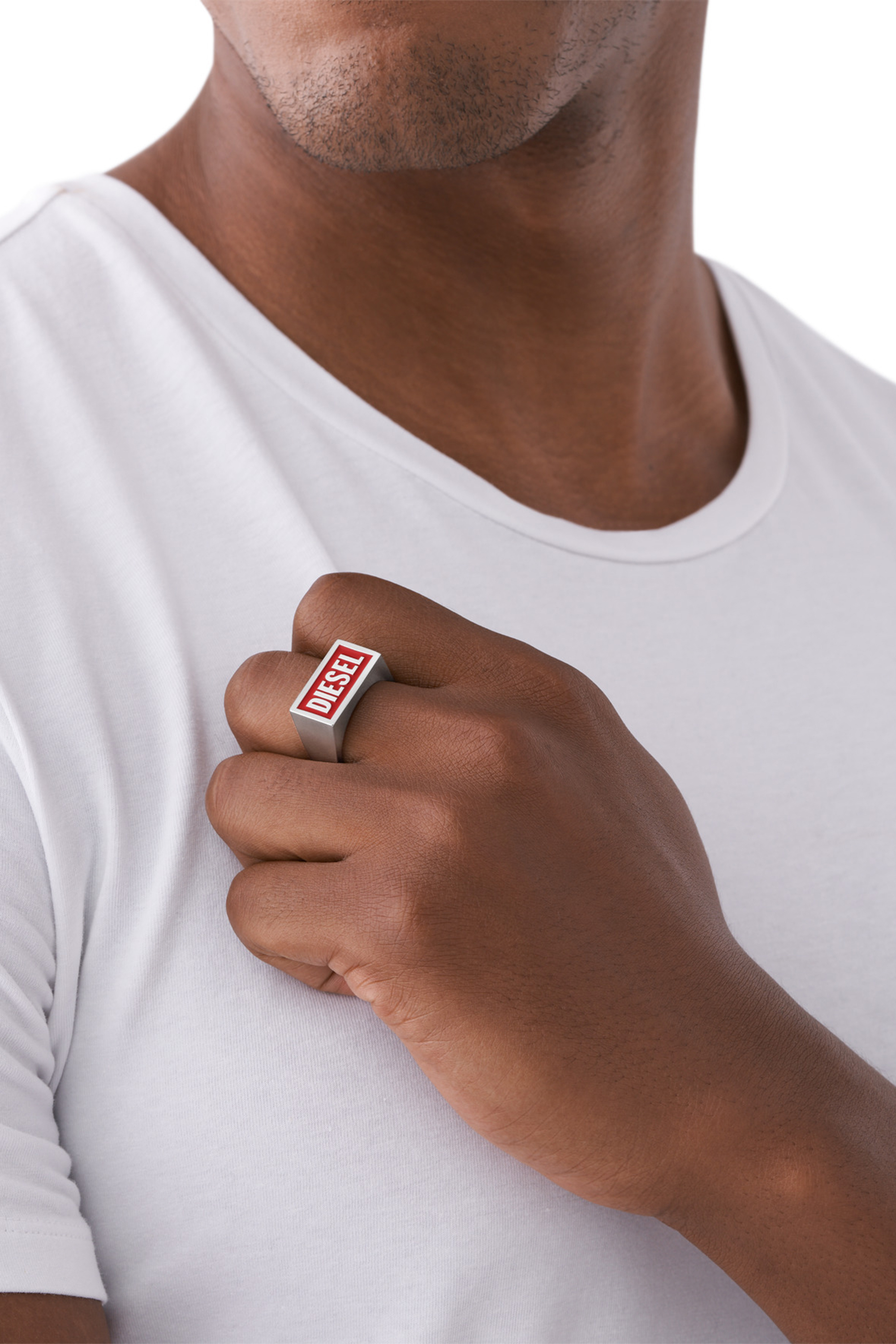 Diesel - DX1366, Male's リング in シルバー - 3