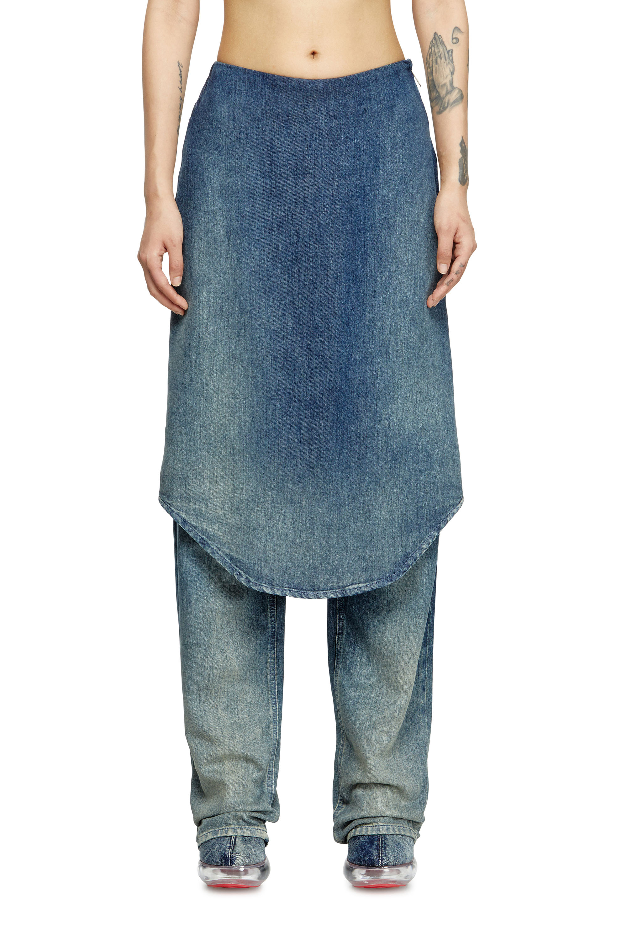 Diesel - Female's Regular Jeans D-Arky 068SZ, ダークブルー - 3