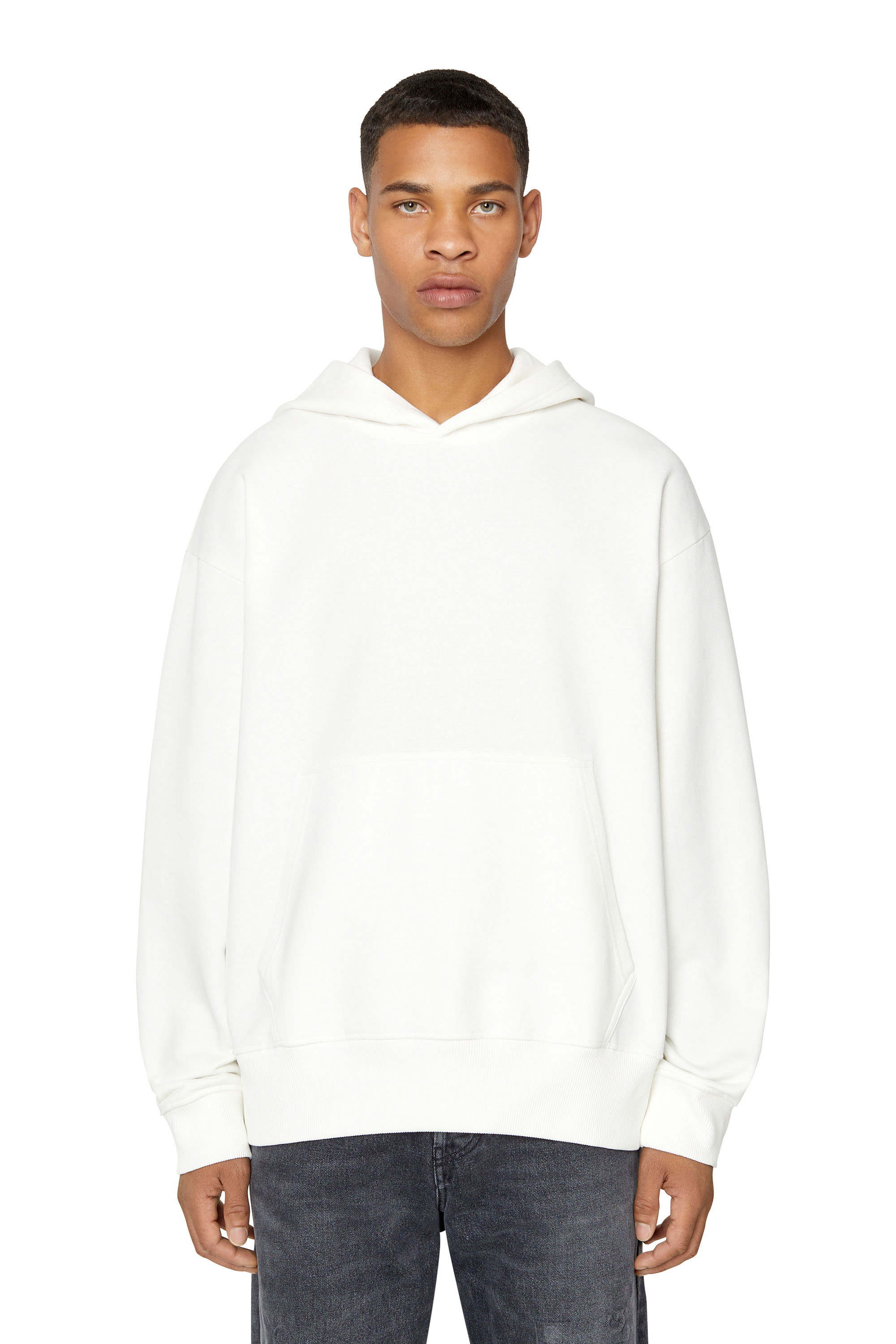 Diesel - S-MACS-HOOD-MEGOVAL, ホワイト - Image 2