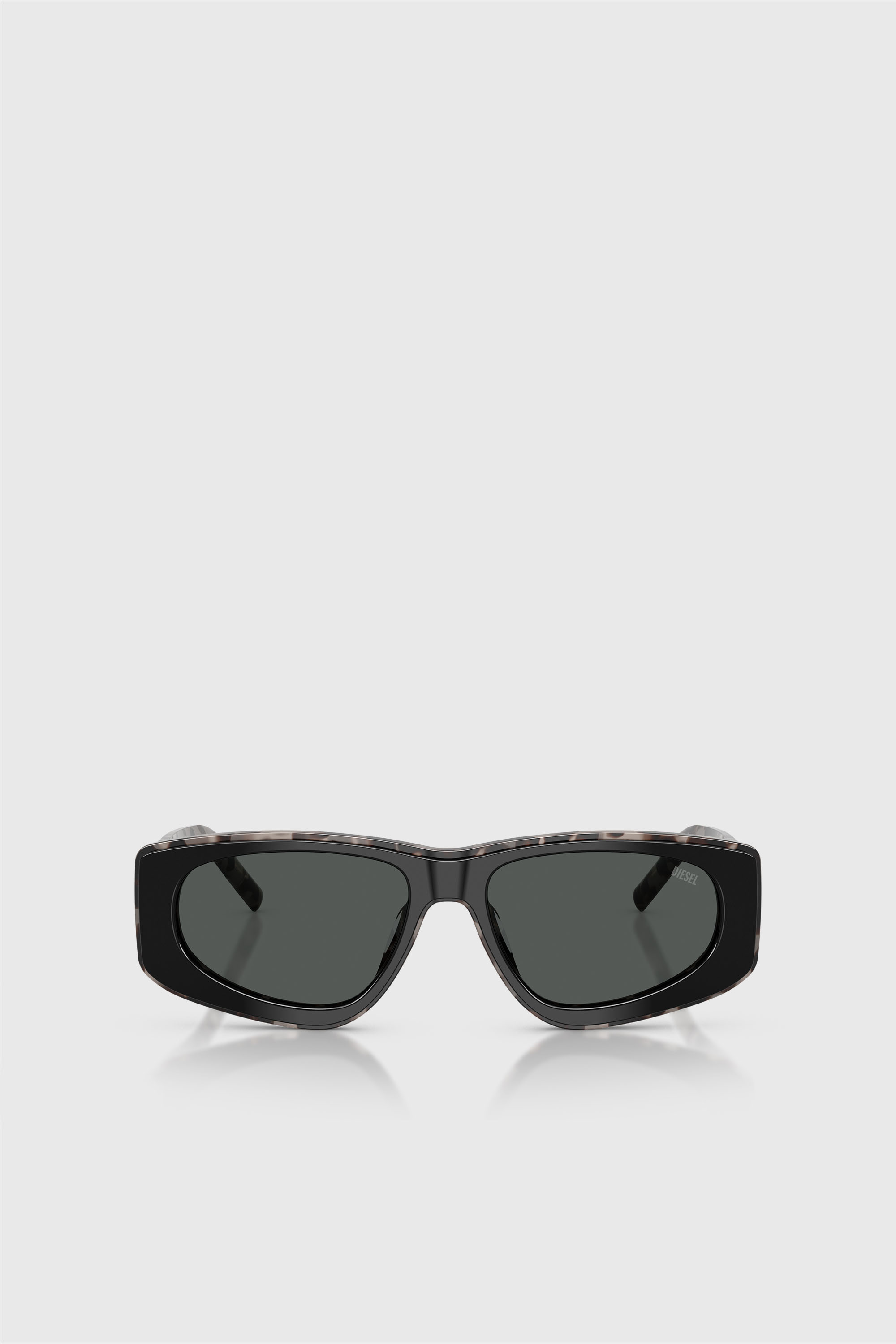 Diesel - 0DL2021U, Unisex's Geometric Sunglasses in ブラック - 1
