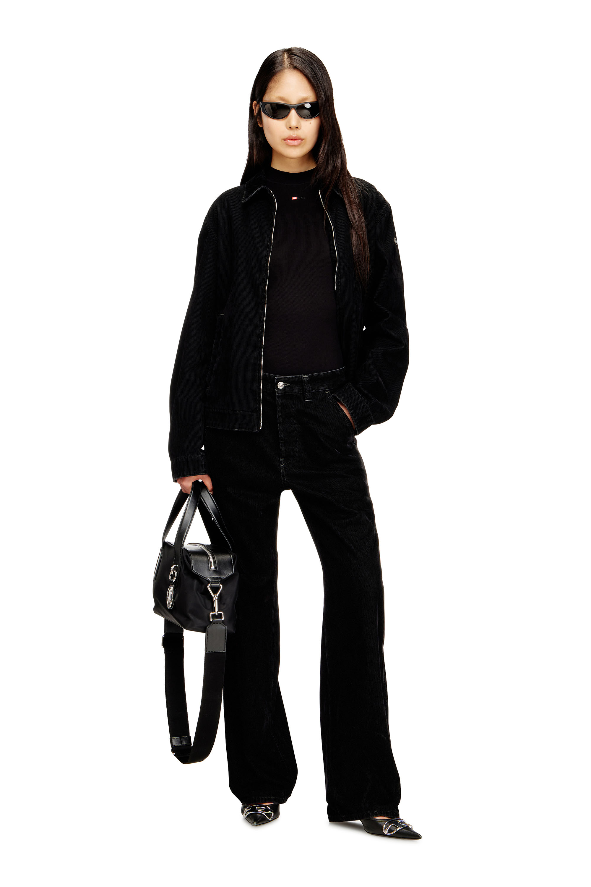 Diesel - Unisex's Regular Jeans D-Phant-chino 068VE, ブラック/ダークグレー - 7