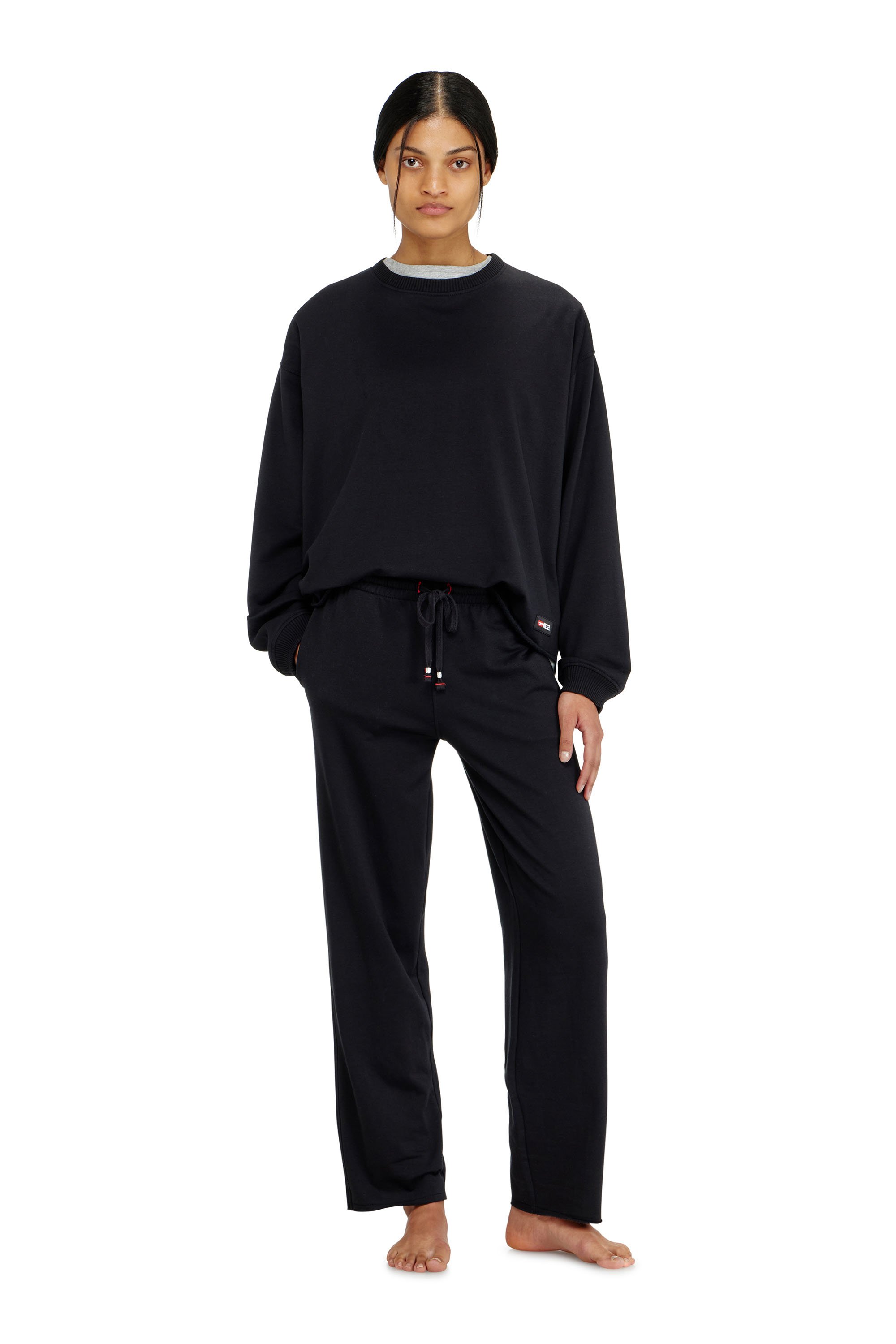 Diesel - INDRA-D-CORE, Female's ロングパンツ in ブラック - 1