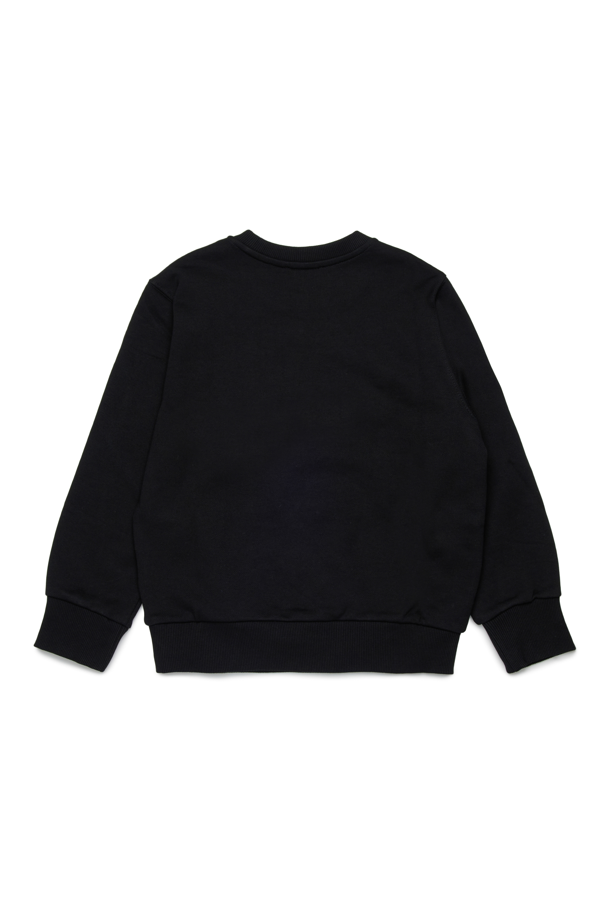 Diesel - SGINND OVER, Unisex's Sweatshirt with D logo in ブラック - 2