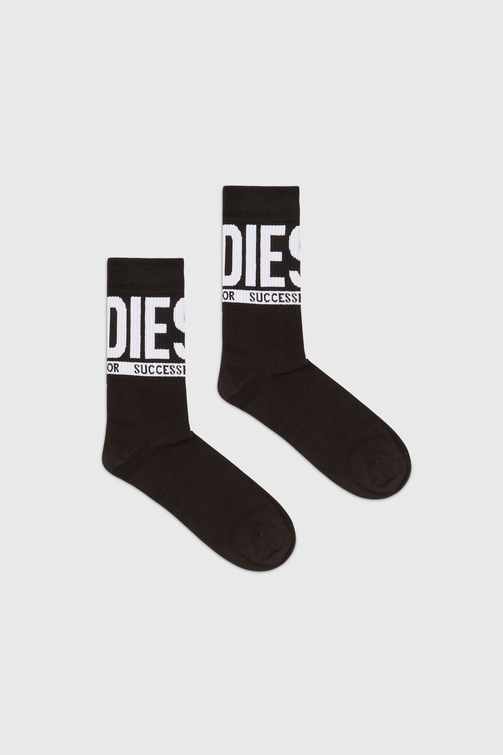 Diesel - SKM-RAY-21,5-SINGLE, Male's ソックス in ブラック - 1