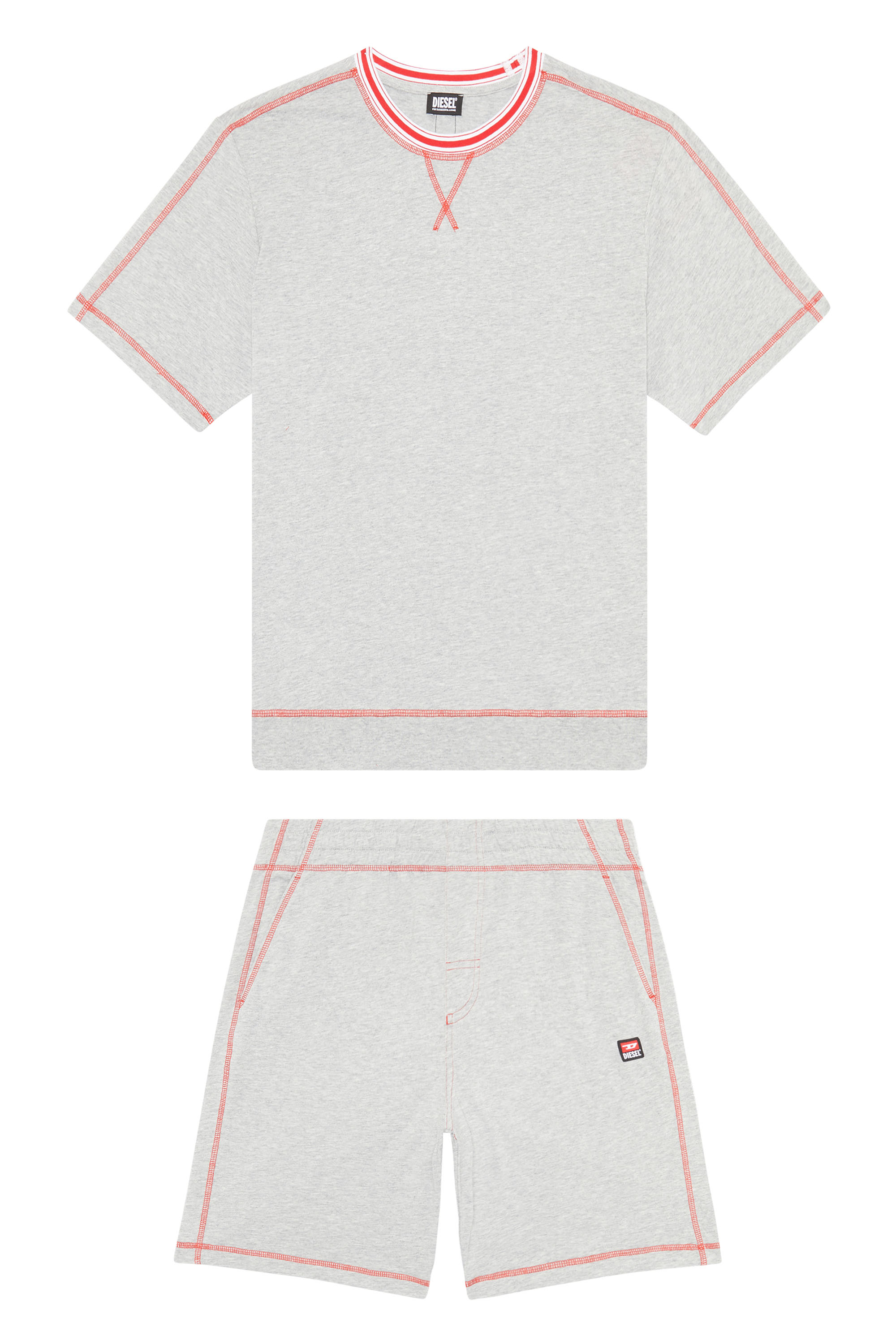 DIESEL UMSET-WILORT セットアップ Tシャツ&ショートパンツ UMSET-WILORT(MEN): パジャマセット|ディーゼル(DIESEL