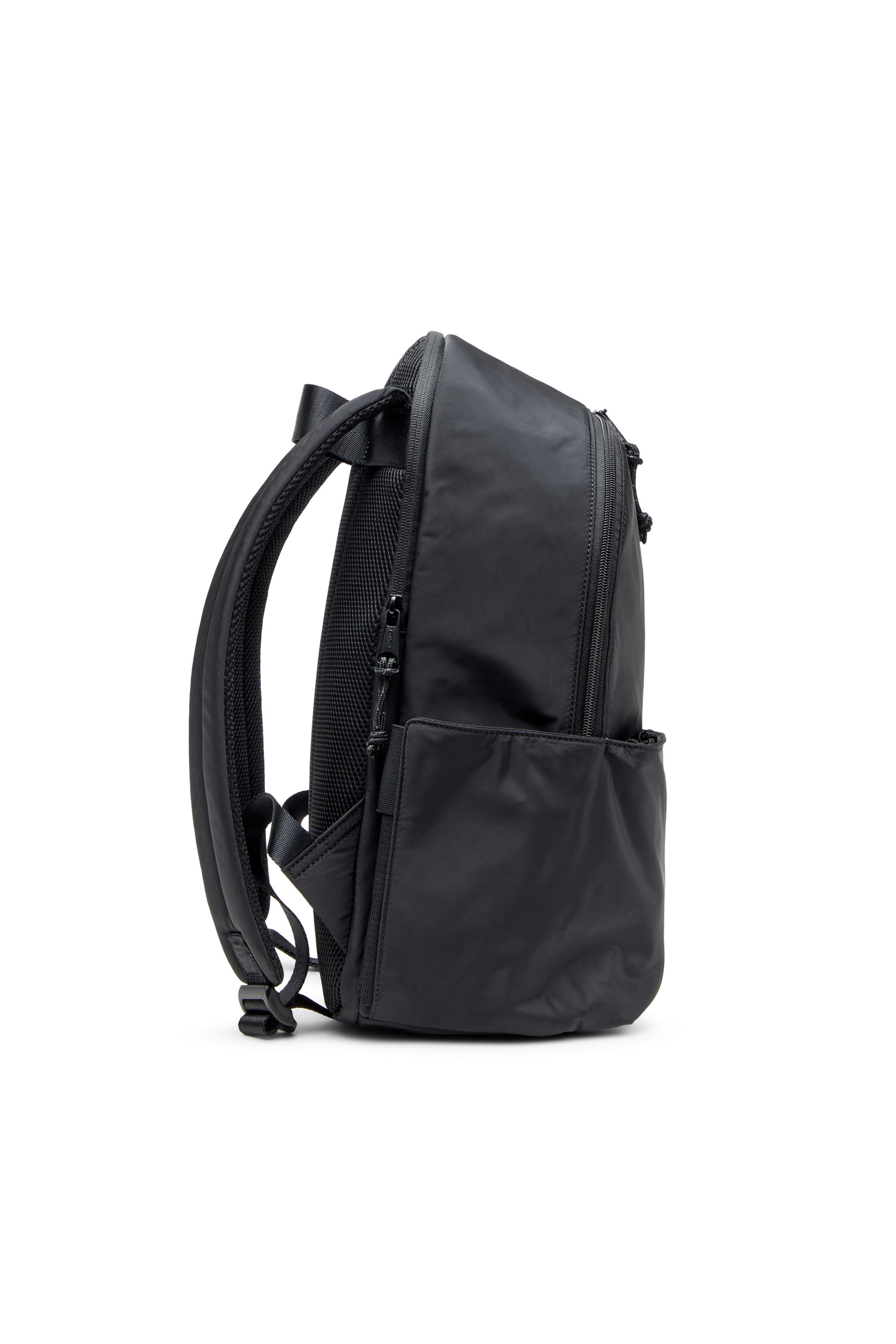 Diesel - D-PACK BACKPACK X, Male's D-Pack-Backpack in satin-touch fabric in ブラック - 3