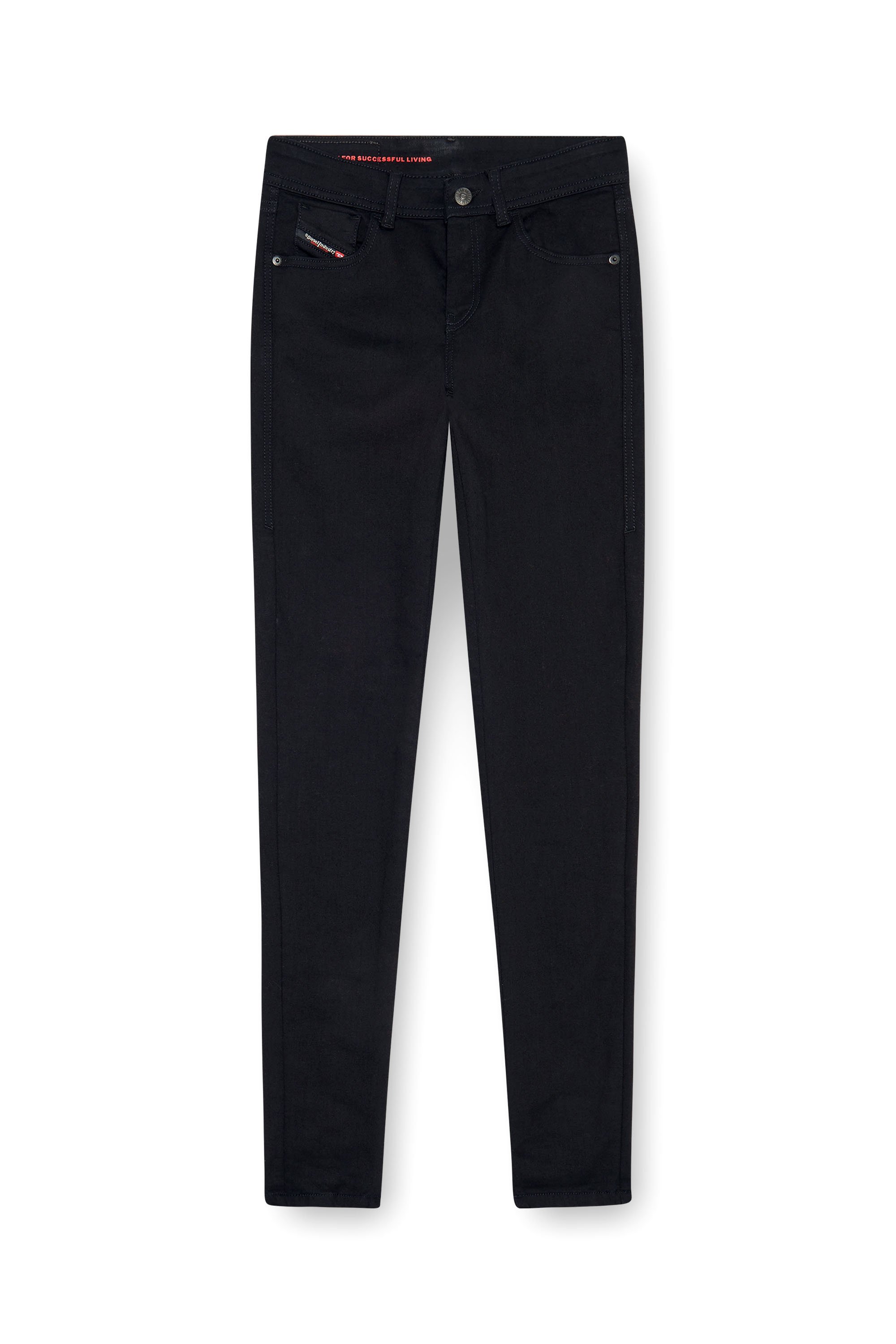 Diesel - Female's Skinny Jeans 2017 Slandy 069EF, ブラック/ダークグレー - 3