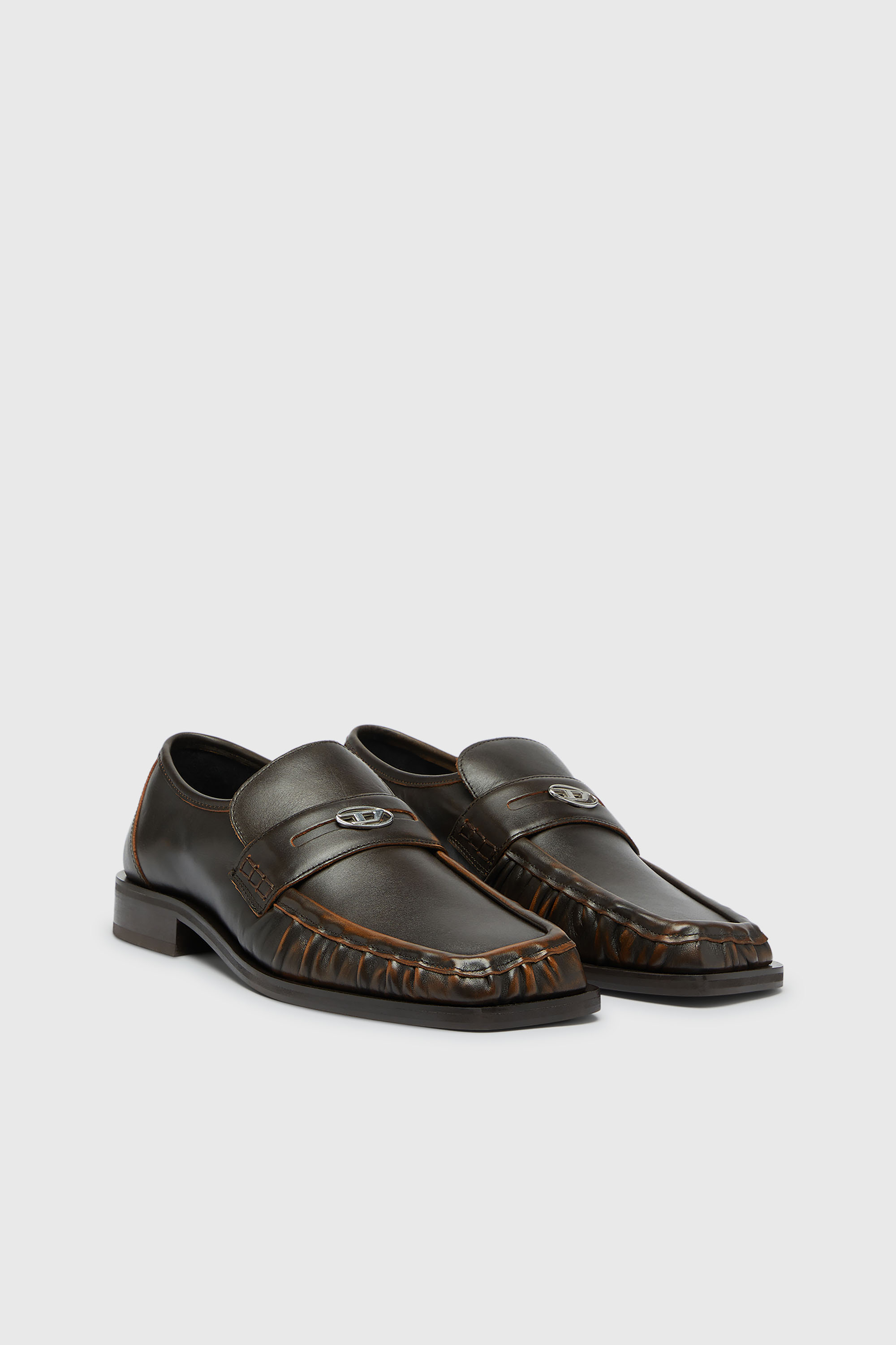 Diesel - D-AMBER LOAFER, Male's ローファー in ブラウン - 2