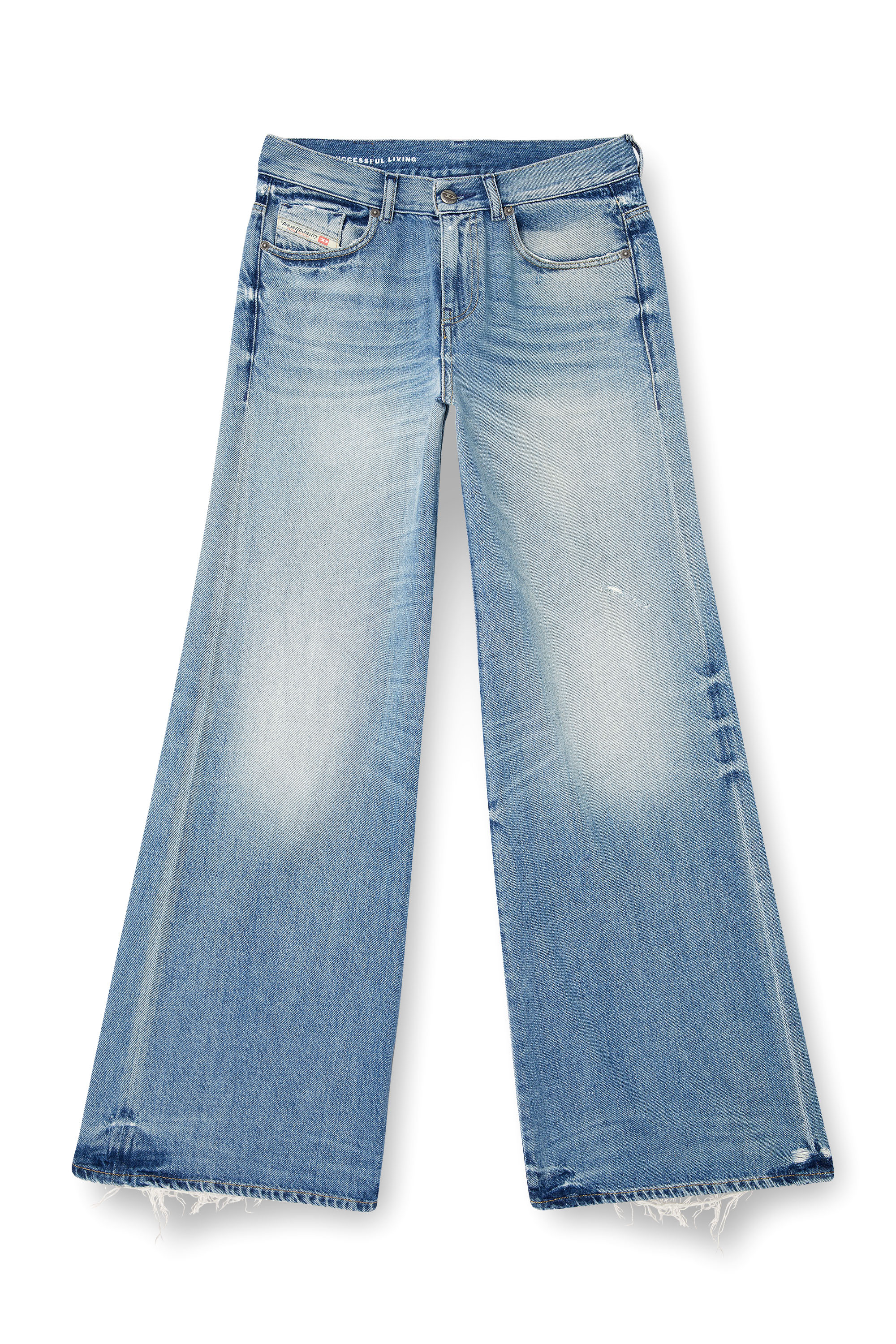 Diesel - Female's Flare Jeans 1978 D-Akemi 09M07, ライトブルー - 2