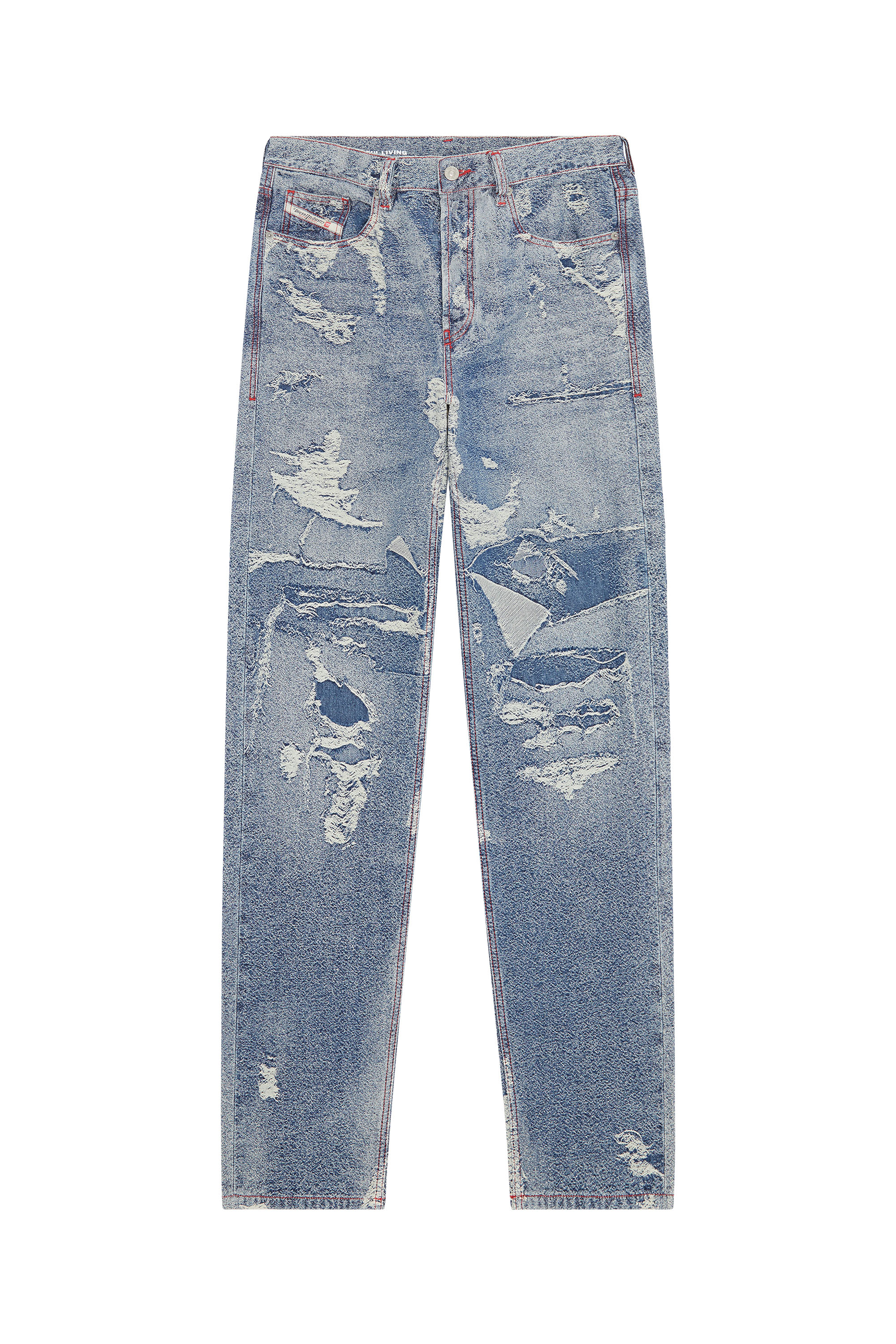 Diesel - Straight Jeans 2010 D-Macs 09F10, ダークブルー - Image 3