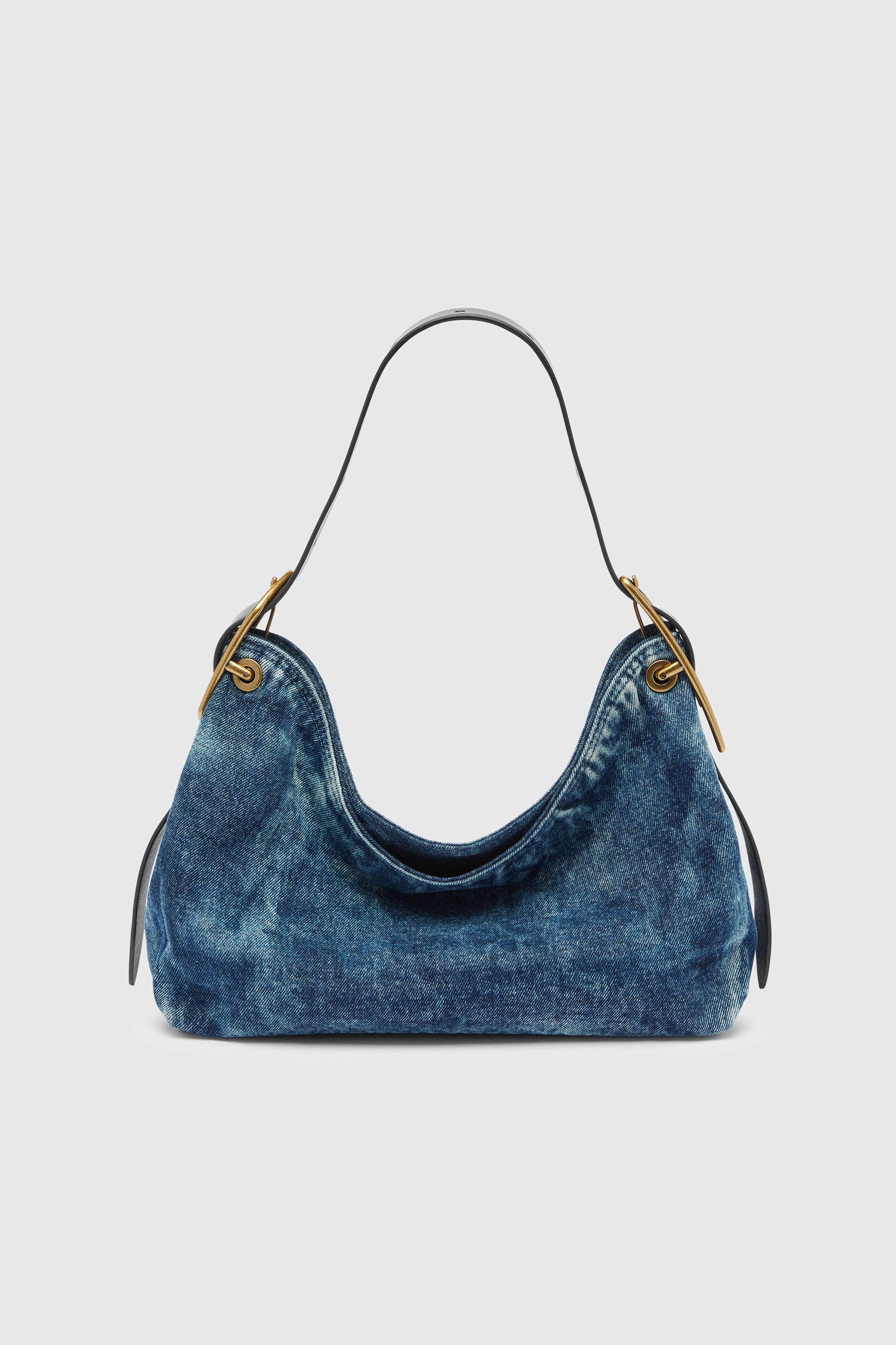 Diesel - D-LINE HOBO S, Female's ショルダーバッグ in ミディアムブルー - 2