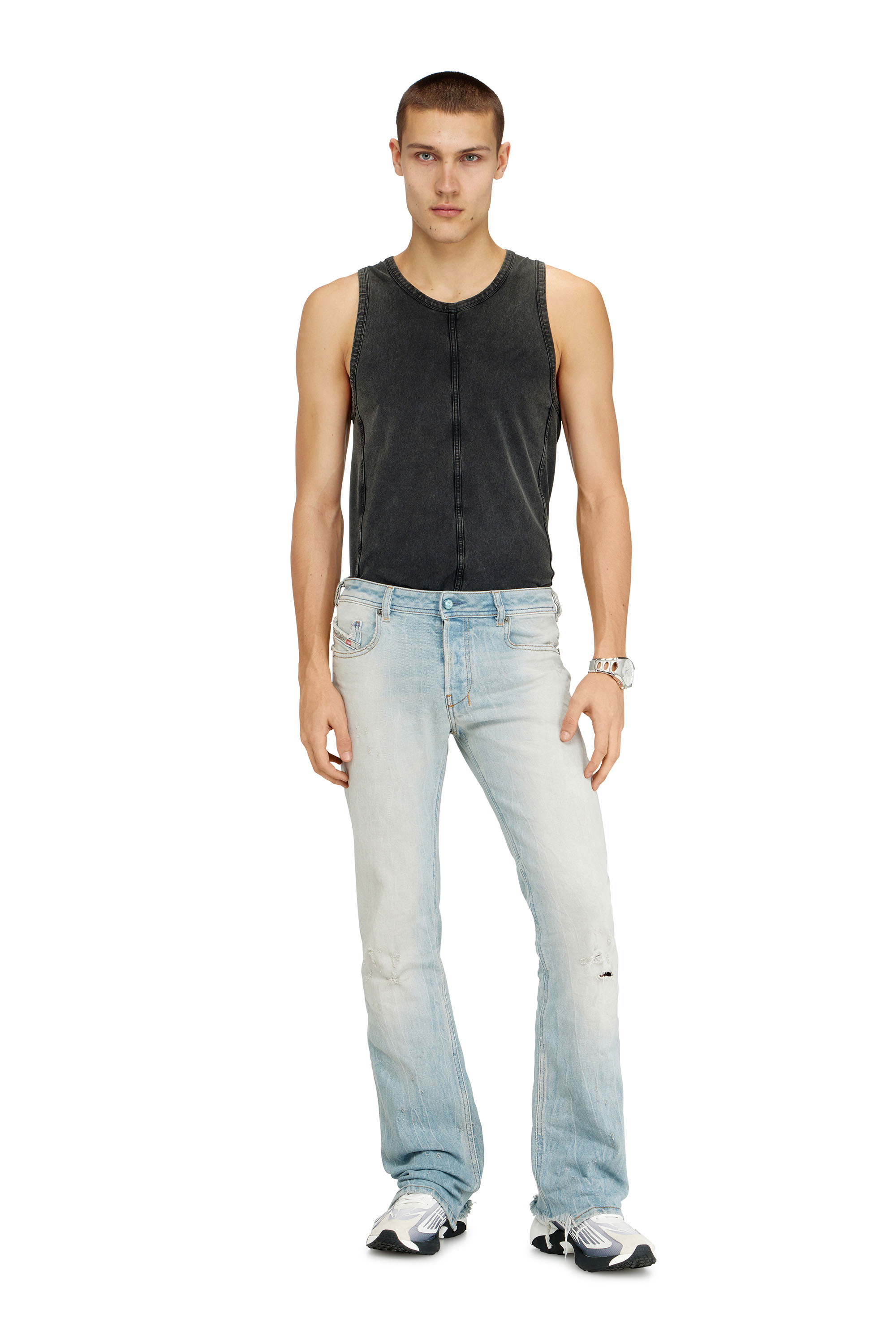 Diesel - Male's Bootcut Jeans 2007 Zatiny 09N47, ライトブルー - 2