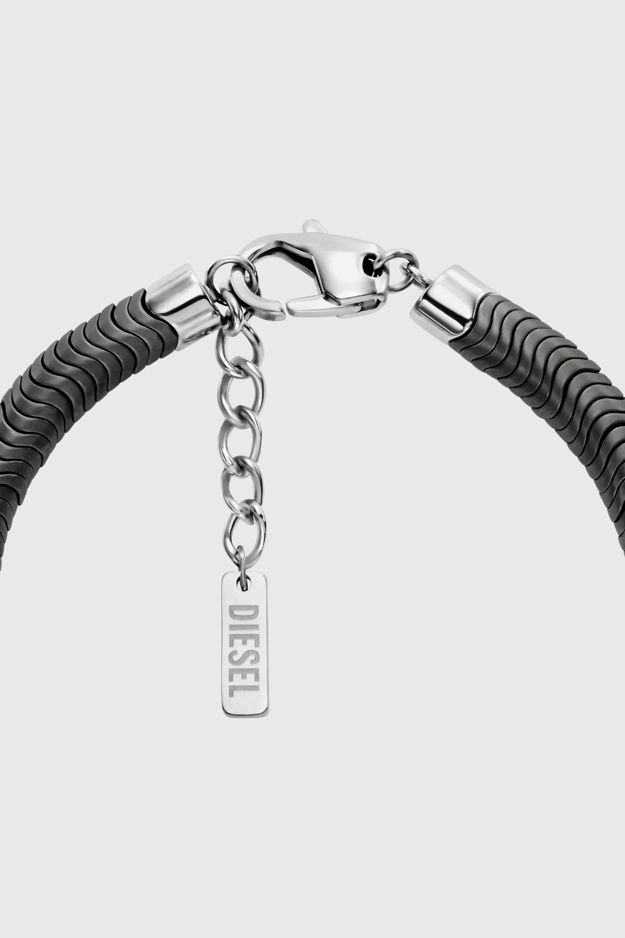 Diesel - DX1573931 JEWEL, Unisex's ブレスレット in シルバー/ブラック - 2