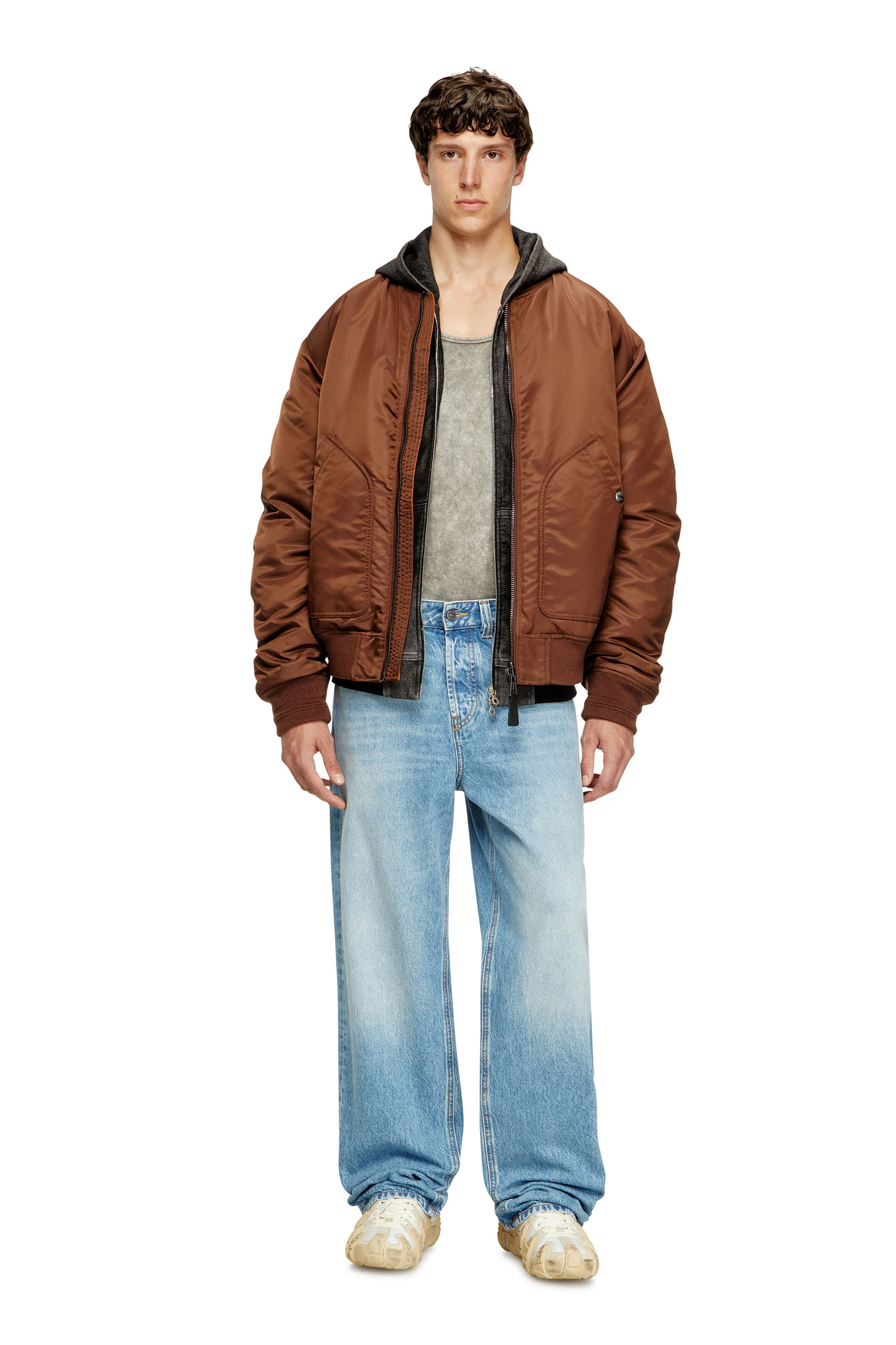 Diesel - Male's Relaxed Jeans 2001 D-Macro 09I29, ライトブルー - 2