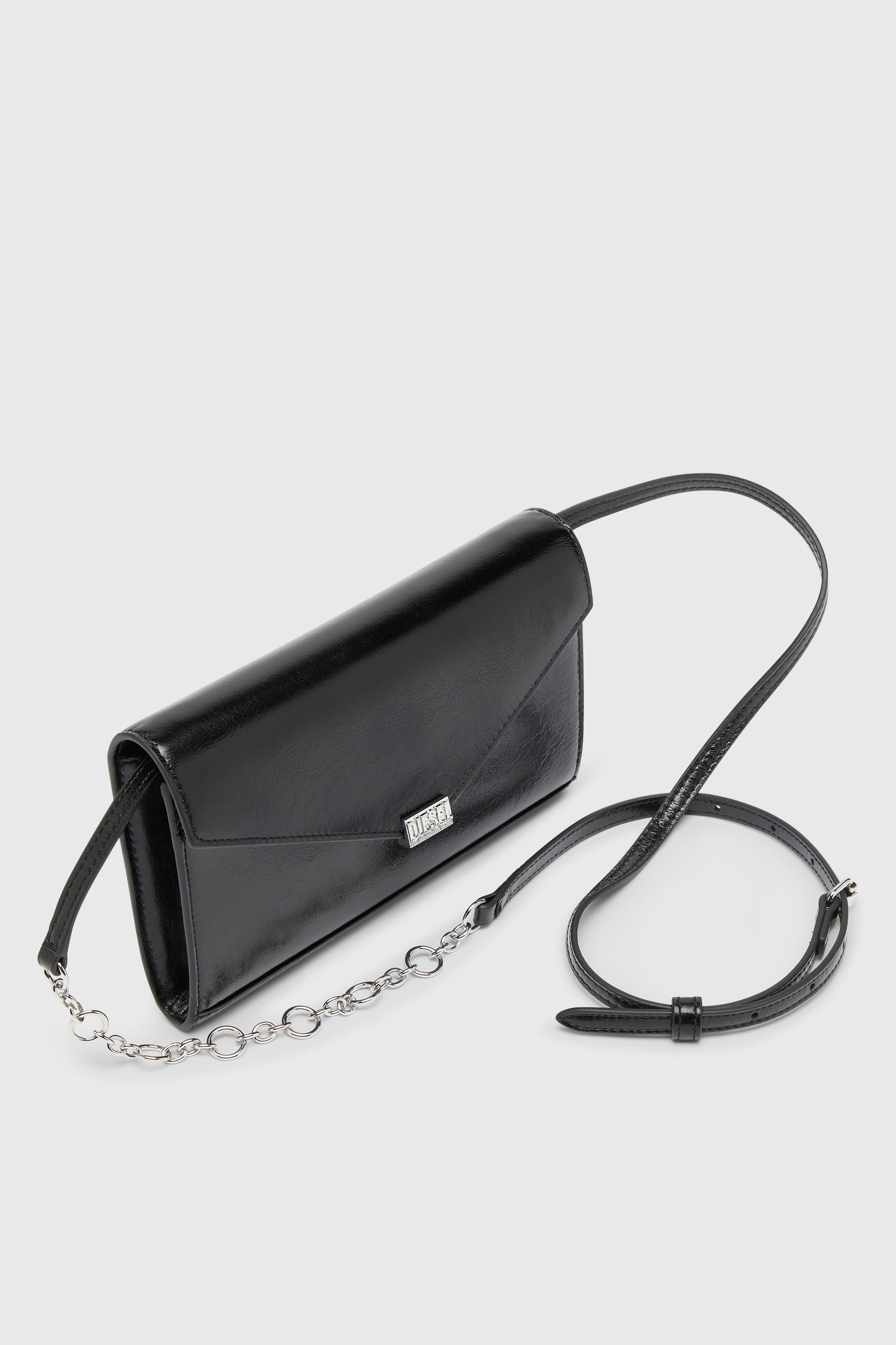 Diesel - D-ENVELOP WALLET ON CHAIN, Female's ウォレットバッグ in ブラック - 5