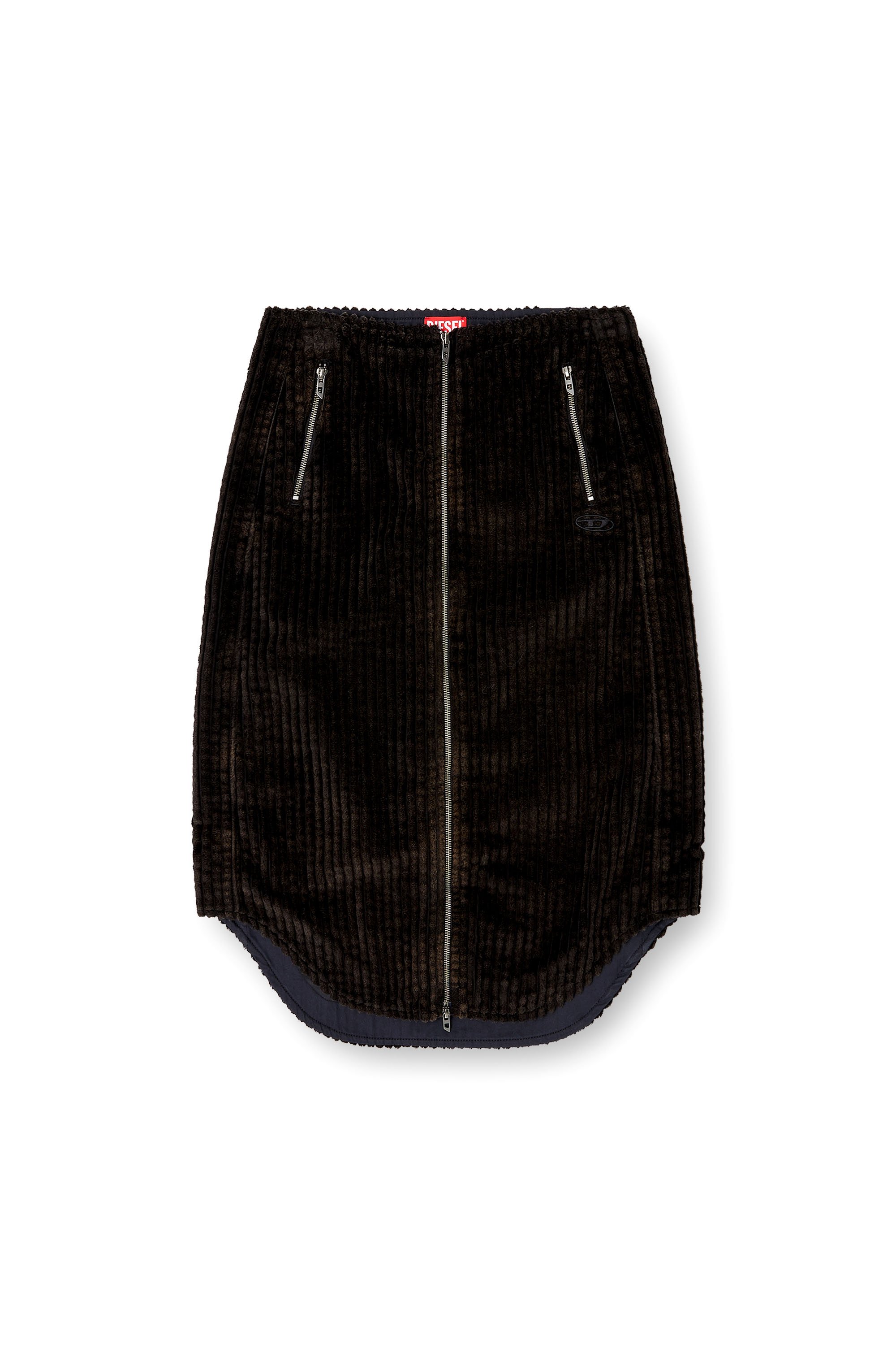 Diesel - O-LLIPOP, Female's スカート in ブラック - 3