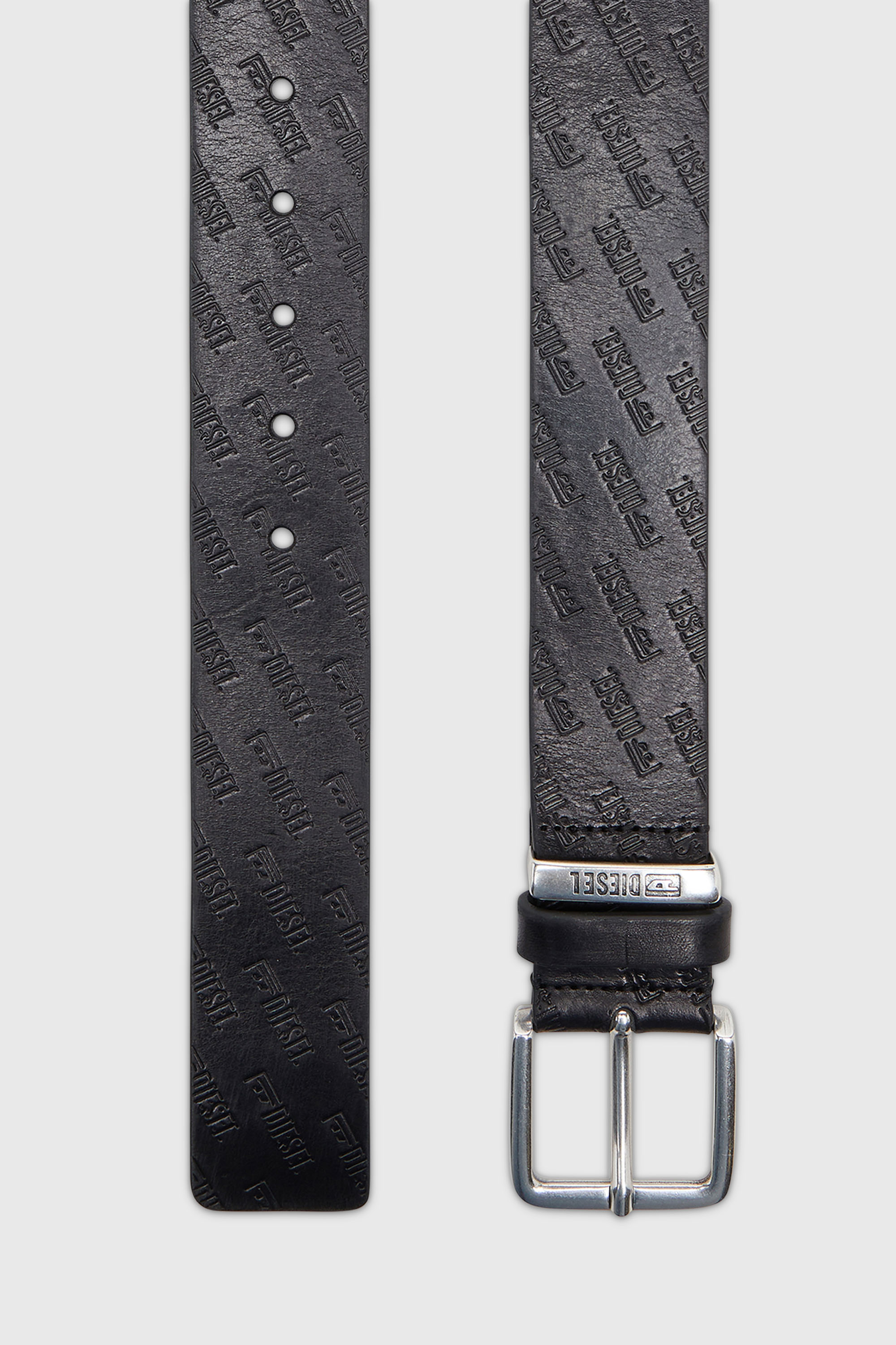 Diesel - B-MONOGRAM DSL, Male's ベルト in ブラック - 2